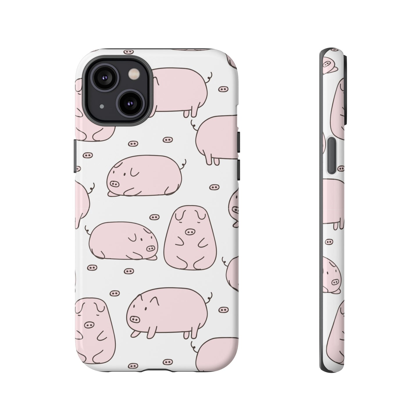 Pig Wallpaper Phone Case | iPhone 15 Plus/ Pro, 14, 13, 12| Google Pixel 7, Pro, 5| Samsung Galaxy S23 All Major Phone Models