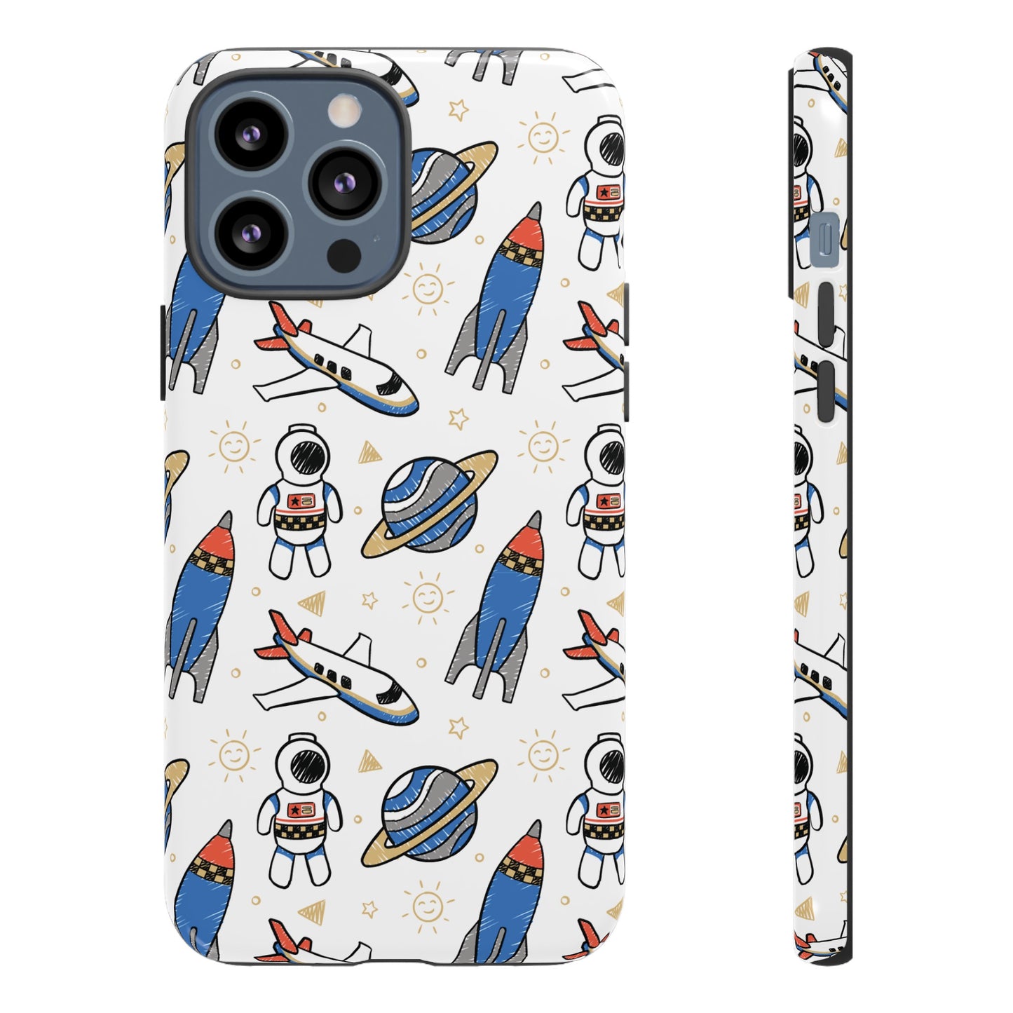 Kids Space Wallpaper Phone Case | iPhone 15 Plus/ Pro, 14, 13, 12| Google Pixel 7, Pro, 5| Samsung Galaxy S23 All Major Phone Models