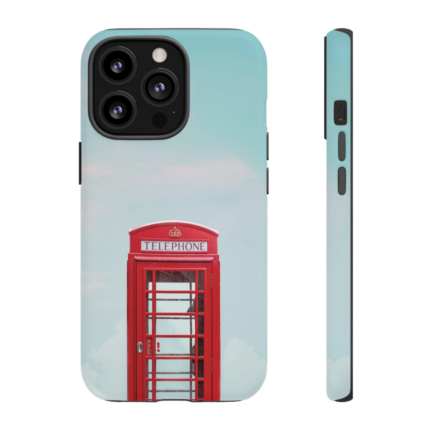 Telephone Booth Wallpaper Phone Case |iPhone 15 Plus/ Pro, 14, 13, 12|Google Pixel 7, Pro, 5| Samsung Galaxy S23 All Major Phone Models