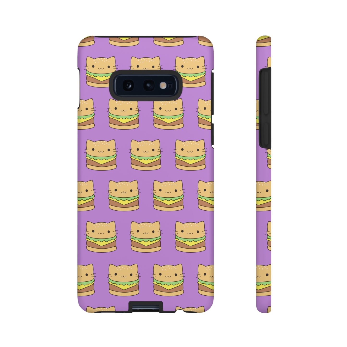 Cat Burger Phone Case | iPhone 15 Plus/ Pro, 14, 13, 12| Google Pixel 7, Pro, 5| Samsung Galaxy S23 All Major Phone Models