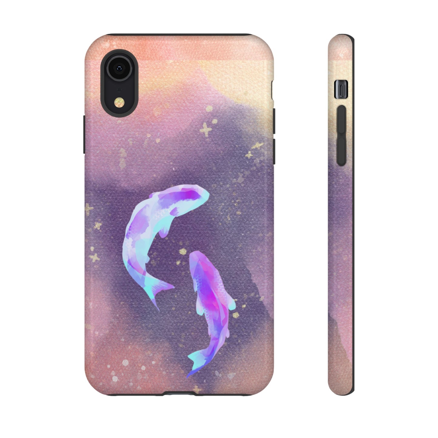 Cosmic Koi Phone Case | iPhone 15 Plus/ Pro, 14, 13, 12| Google Pixel 7, Pro, 5| Samsung Galaxy S23 All Major Phone Models