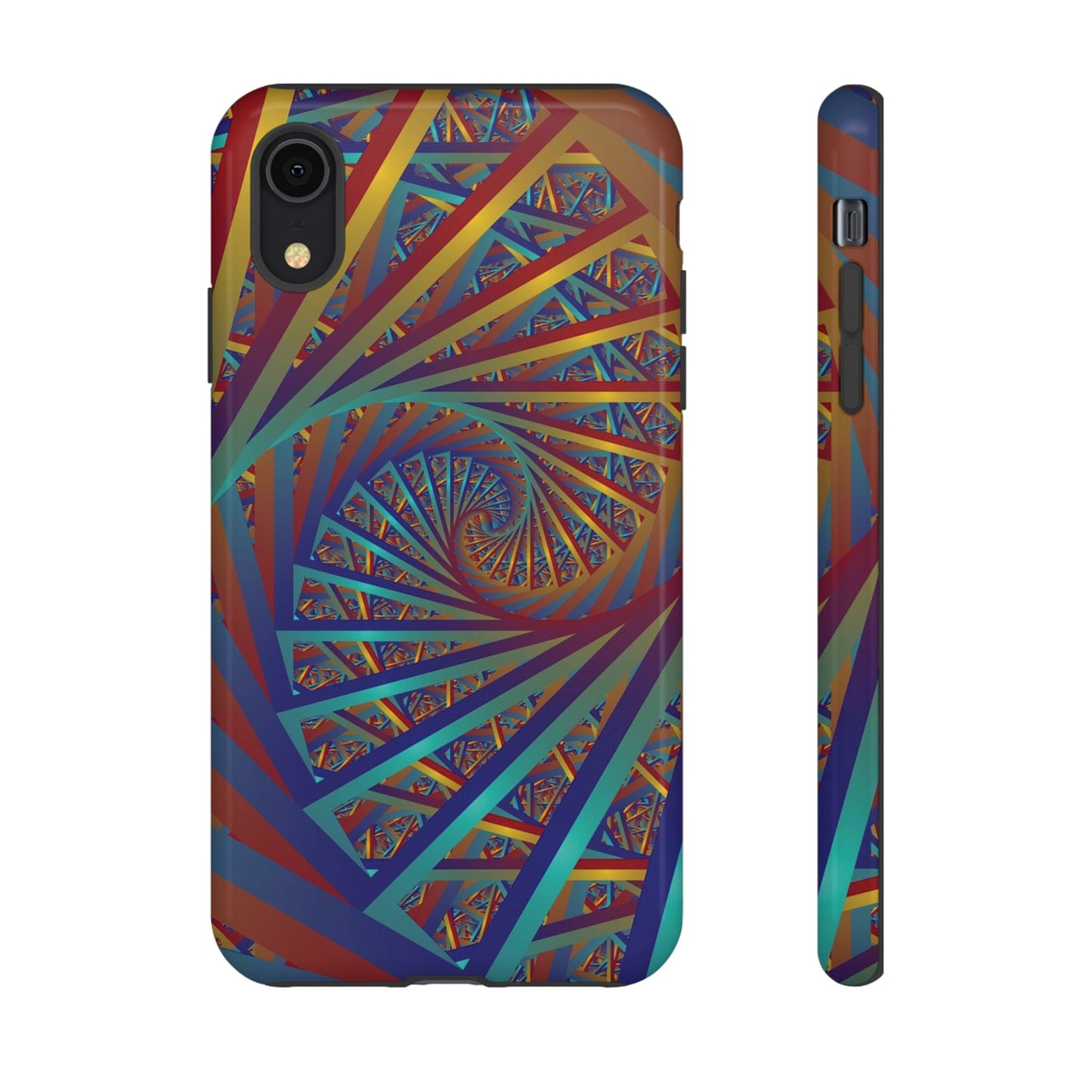 Colourful Spiral Wallpaper Phone Case | iPhone 15 Plus/ Pro, 14, 13, 12| Google Pixel 7, Pro, 5| Samsung Galaxy S23 All Major Phone Models