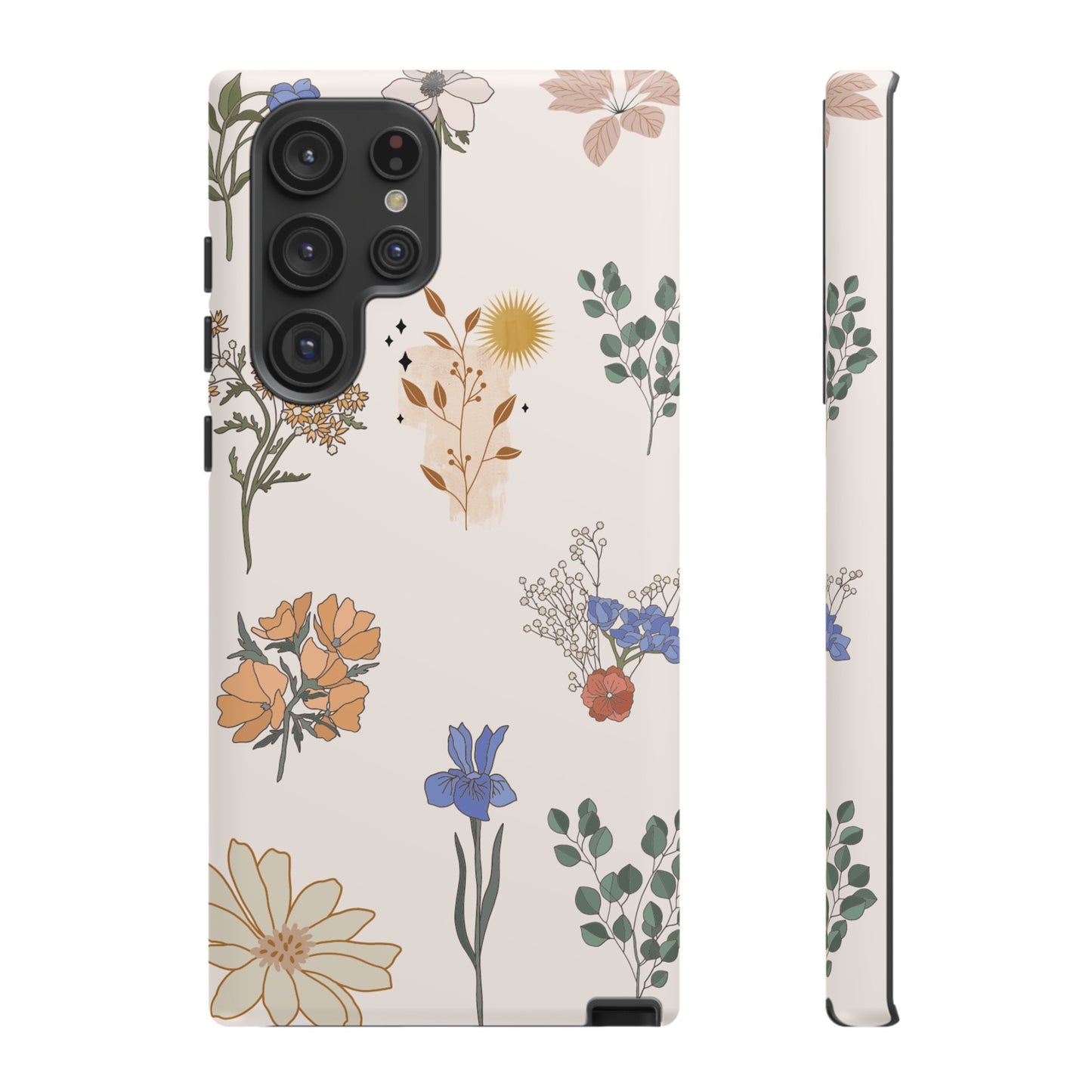 Floral Collage Phone Case | iPhone 15 Plus/ Pro, 14, 13, 12| Google Pixel 7, Pro, 5| Samsung Galaxy S23 All Major Phone Models