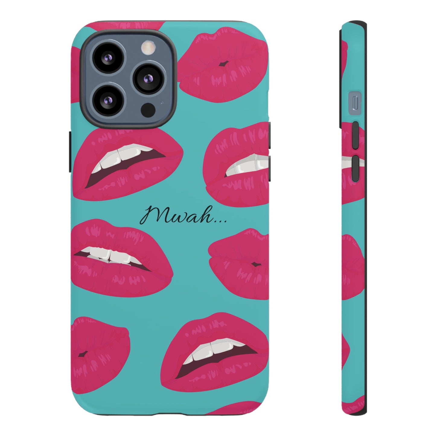 Mwah! Wallpaper Phone Case | iPhone 15 Plus/ Pro, 14, 13, 12| Google Pixel 7, Pro, 5| Samsung Galaxy S23 All Major Phone Models