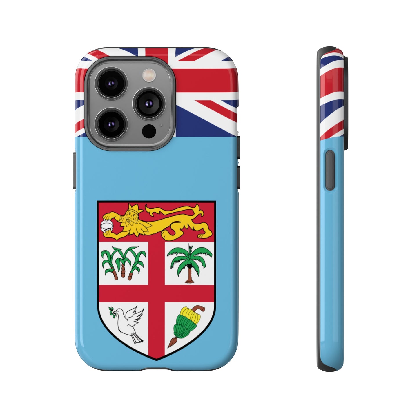 Fiji Flag Phone Case | iPhone 15 Plus/ Pro, 14, 13, 12| Google Pixel 7, Pro, 5| Samsung Galaxy S23 All Major Phone Models