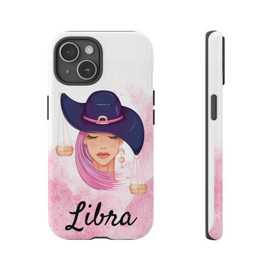 Libra Wallpaper Phone Case | iPhone 15 Plus/ Pro, 14, 13, 12| Google Pixel 7, Pro, 5| Samsung Galaxy S23 All Major Phone Models