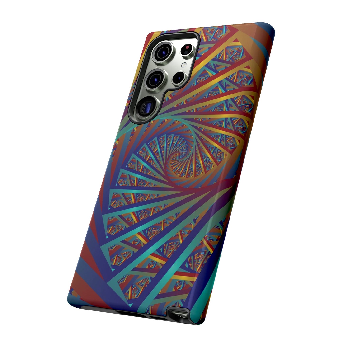 Colourful Spiral Wallpaper Phone Case | iPhone 15 Plus/ Pro, 14, 13, 12| Google Pixel 7, Pro, 5| Samsung Galaxy S23 All Major Phone Models