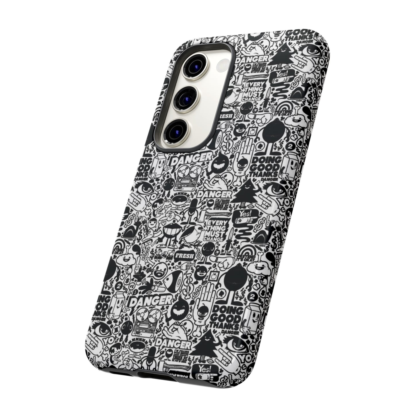 Sticker Wallpaper Phone Case | iPhone 15 Plus/ Pro, 14, 13, 12| Google Pixel 7, Pro, 5| Samsung Galaxy S23 All Major Phone Models