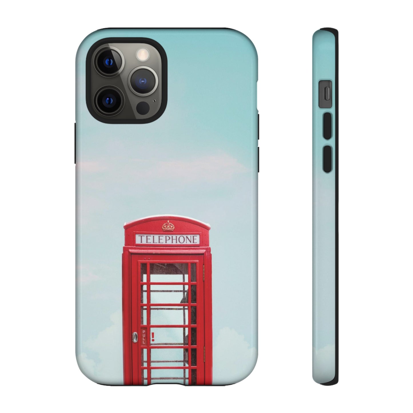 Telephone Booth Wallpaper Phone Case |iPhone 15 Plus/ Pro, 14, 13, 12|Google Pixel 7, Pro, 5| Samsung Galaxy S23 All Major Phone Models