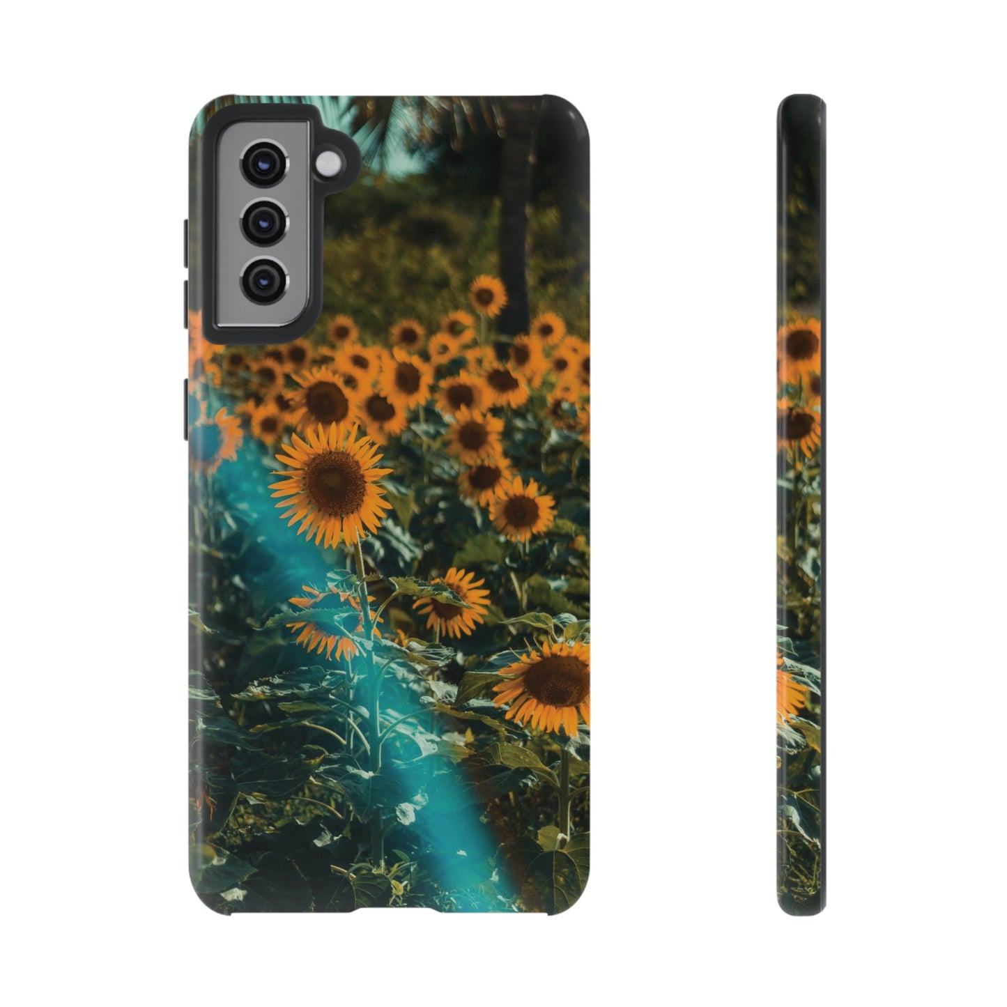 Sunflower Field Wallpaper Phone Case | iPhone 15 Plus/ Pro, 14, 13, 12| Google Pixel 7, Pro, 5| Samsung Galaxy S23 All Major Phone Models