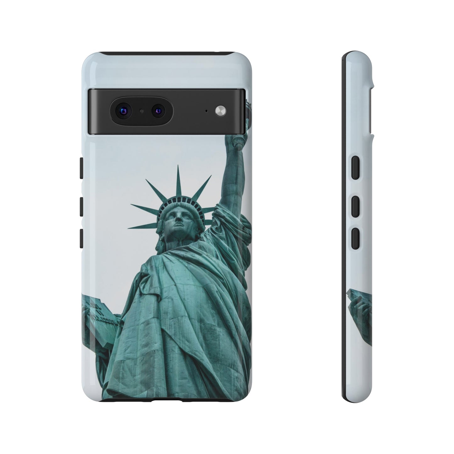 Statue of Liberty Wallpaper Phone Case | iPhone 15 Plus/ Pro, 14, 13, 12| Google Pixel 7, Pro, 5| Samsung Galaxy S23 All Major Phone Models