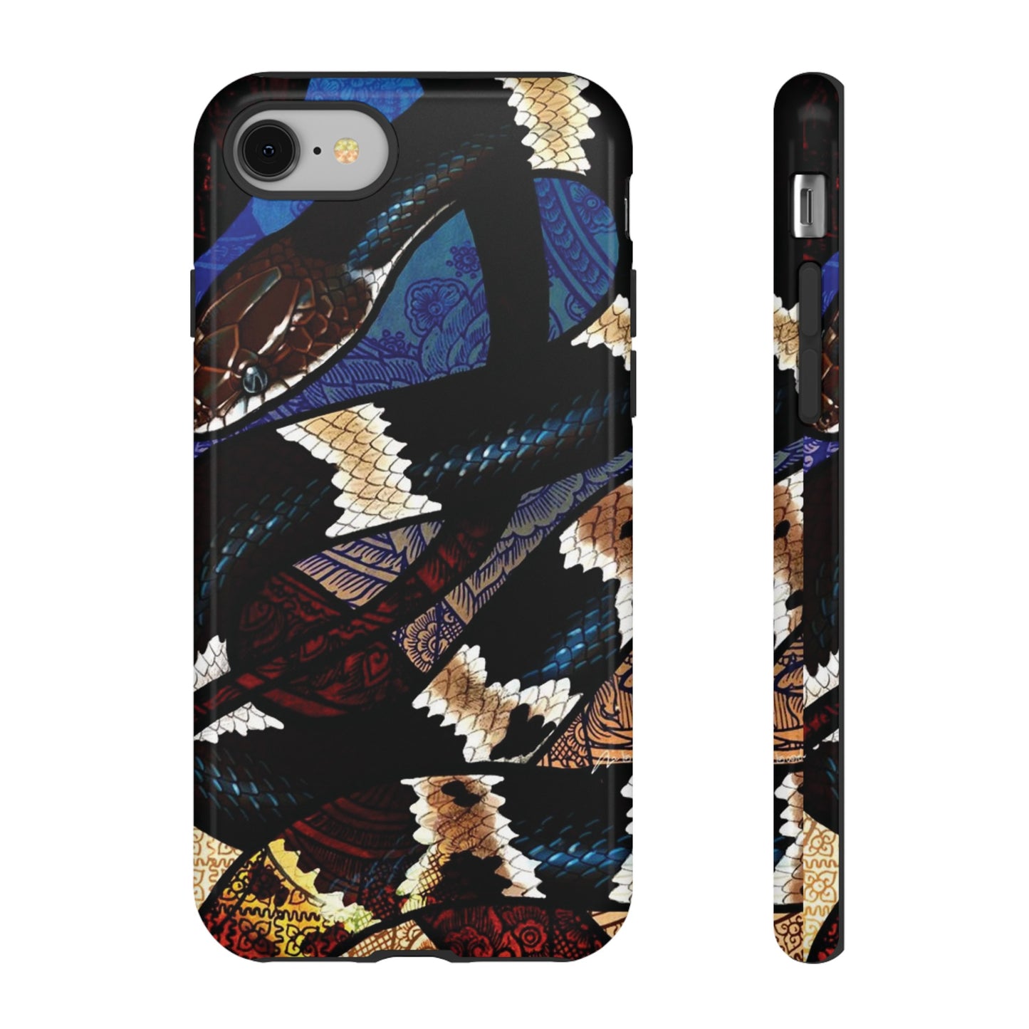 Snake Wallpaper Phone Case | iPhone 15 Plus/ Pro, 14, 13, 12| Google Pixel 7, Pro, 5| Samsung Galaxy S23 All Major Phone Models