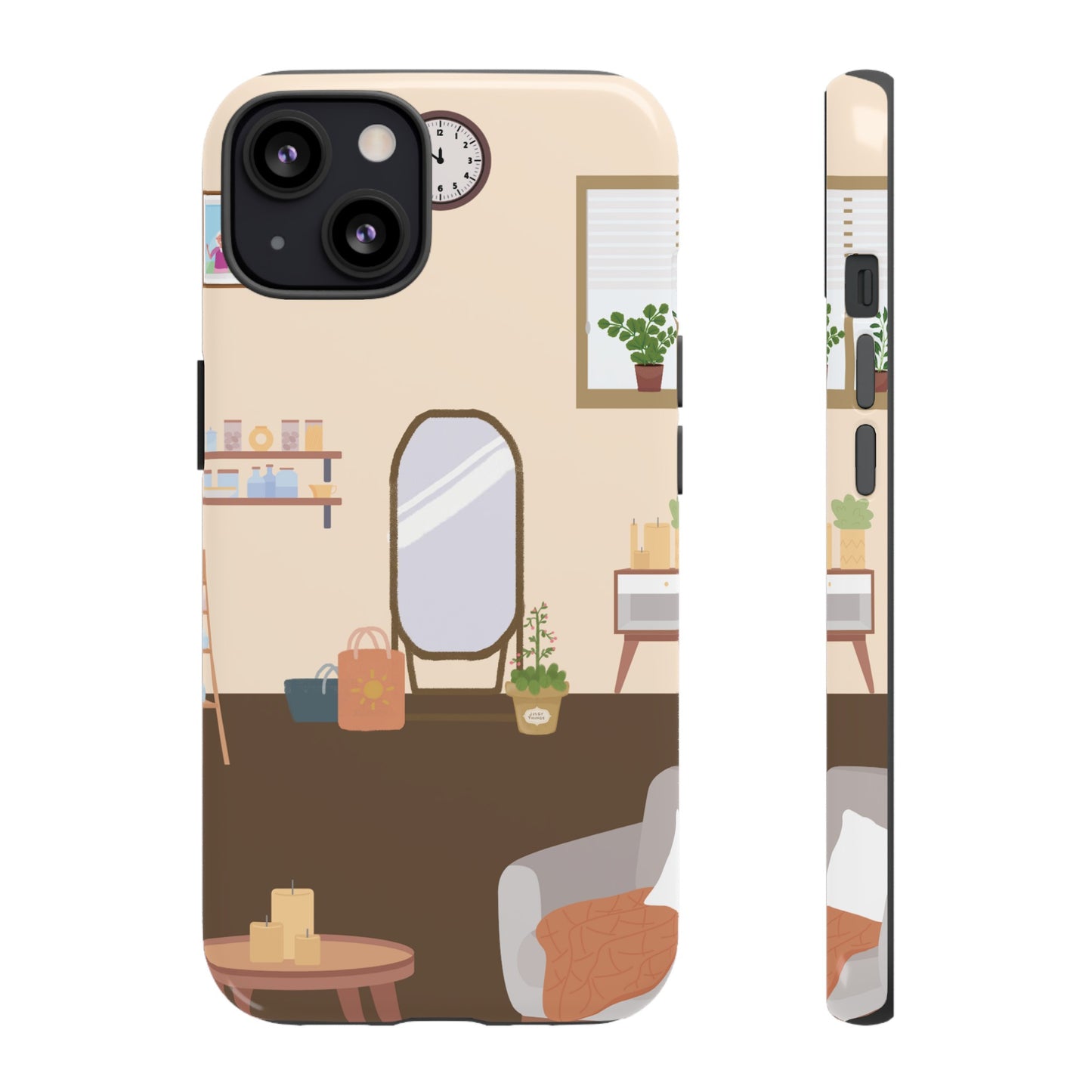 Lounge Room Wallpaper Phone Case | iPhone 15 Plus/ Pro, 14, 13, 12| Google Pixel 7, Pro, 5| Samsung Galaxy S23 All Major Phone Models