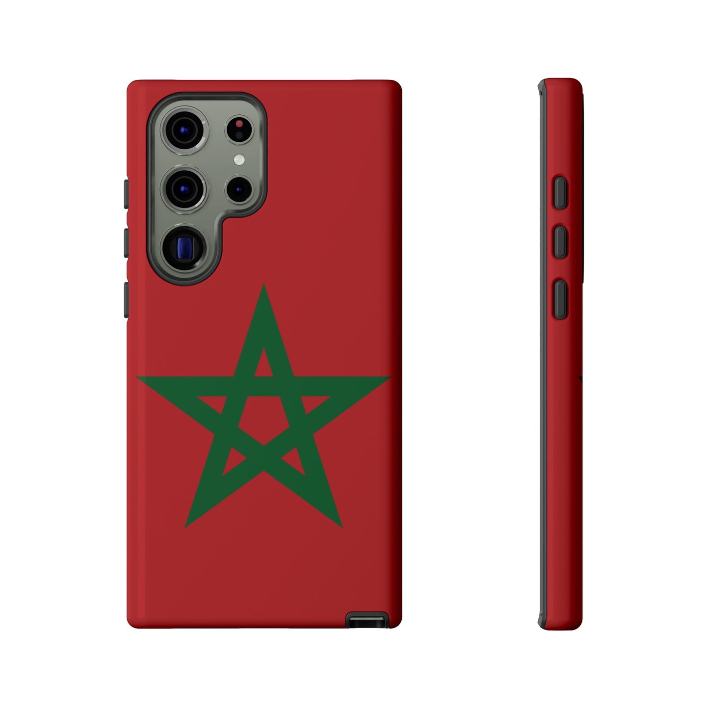 Morocco Flag Phone Case | iPhone 15 Plus/ Pro, 14, 13, 12| Google Pixel 7, Pro, 5| Samsung Galaxy S23 All Major Phone Models