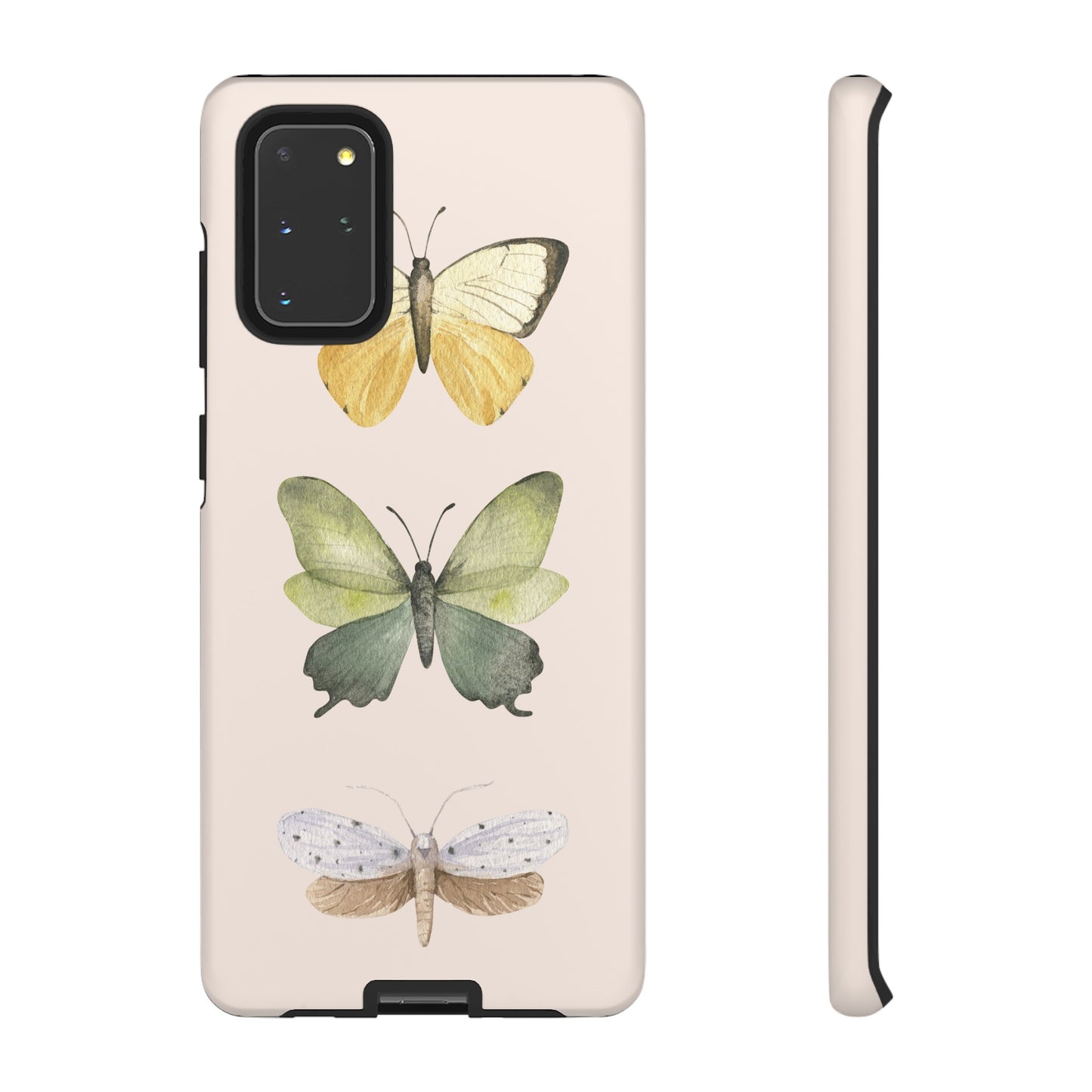 Three Butterflies Wallpaper Phone Case | iPhone 15 Plus/ Pro, 14, 13, 12| Google Pixel 7, Pro, 5| Samsung Galaxy S23 All Major Phone Models