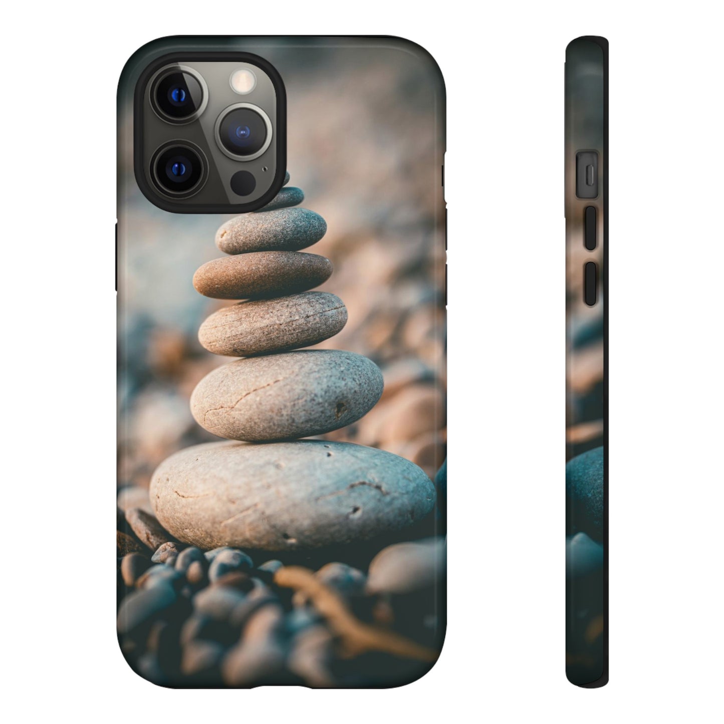 Rock Stack Wallpaper Phone Case | iPhone 15 Plus/ Pro, 14, 13, 12| Google Pixel 7, Pro, 5| Samsung Galaxy S23 All Major Phone Models