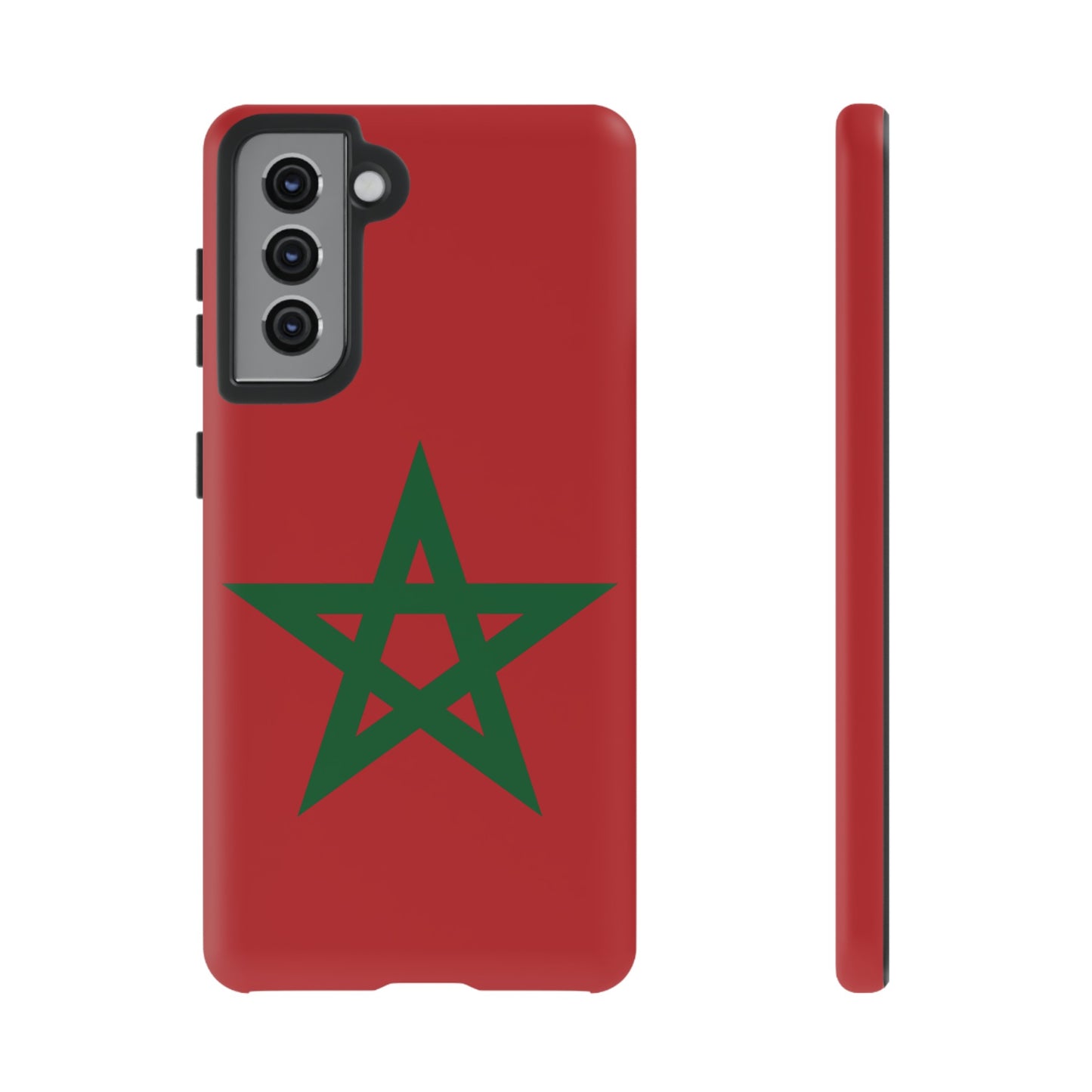 Morocco Flag Phone Case | iPhone 15 Plus/ Pro, 14, 13, 12| Google Pixel 7, Pro, 5| Samsung Galaxy S23 All Major Phone Models