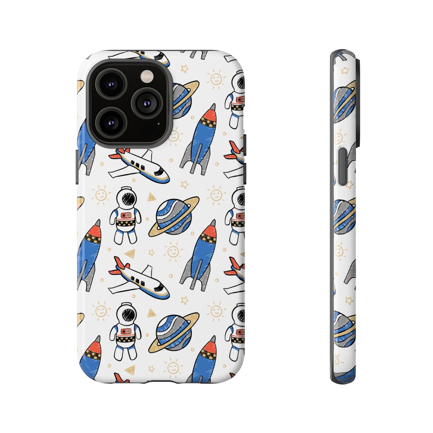 Kids Space Wallpaper Phone Case | iPhone 15 Plus/ Pro, 14, 13, 12| Google Pixel 7, Pro, 5| Samsung Galaxy S23 All Major Phone Models