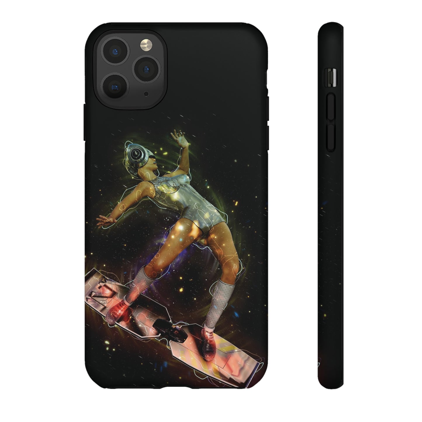 Sci-Fi Skateboard Wallpaper Phone Case | iPhone 15 Plus/ Pro, 14, 13, 12| Google Pixel 7, Pro, 5| Samsung Galaxy S23 All Major Phone Models