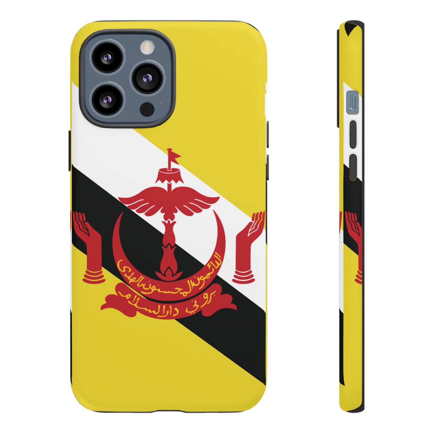 Brunei Flag Phone Case | iPhone 15 Plus/ Pro, 14, 13, 12| Google Pixel 7, Pro, 5| Samsung Galaxy S23 All Major Phone Models