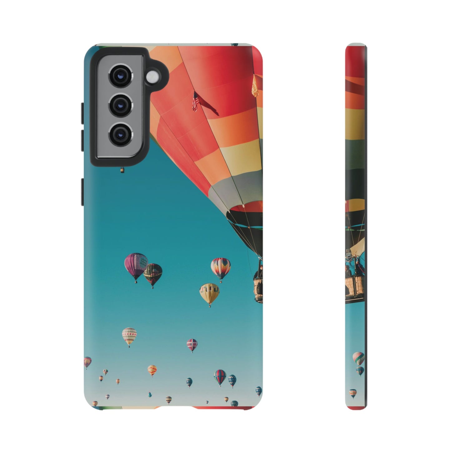 Hot Air Balloon Wallpaper Phone Case | iPhone 15 Plus/ Pro, 14, 13, 12| Google Pixel 7, Pro, 5| Samsung Galaxy S23 All Major Phone Models