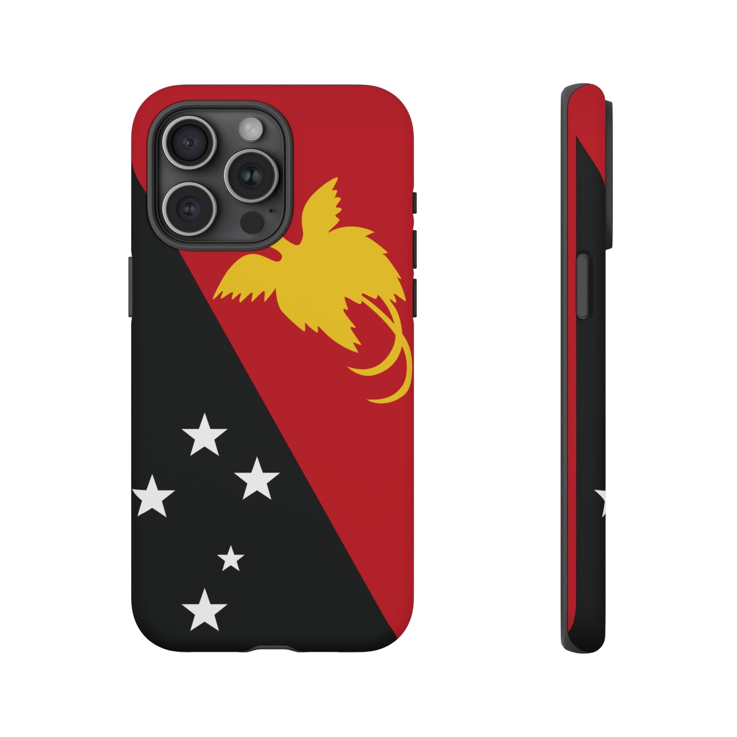 Papa New Guinea Flag Phone Case | iPhone 15 Plus/ Pro, 14, 13, 12| Google Pixel 7, Pro, 5| Samsung Galaxy S23 All Major Phone Models