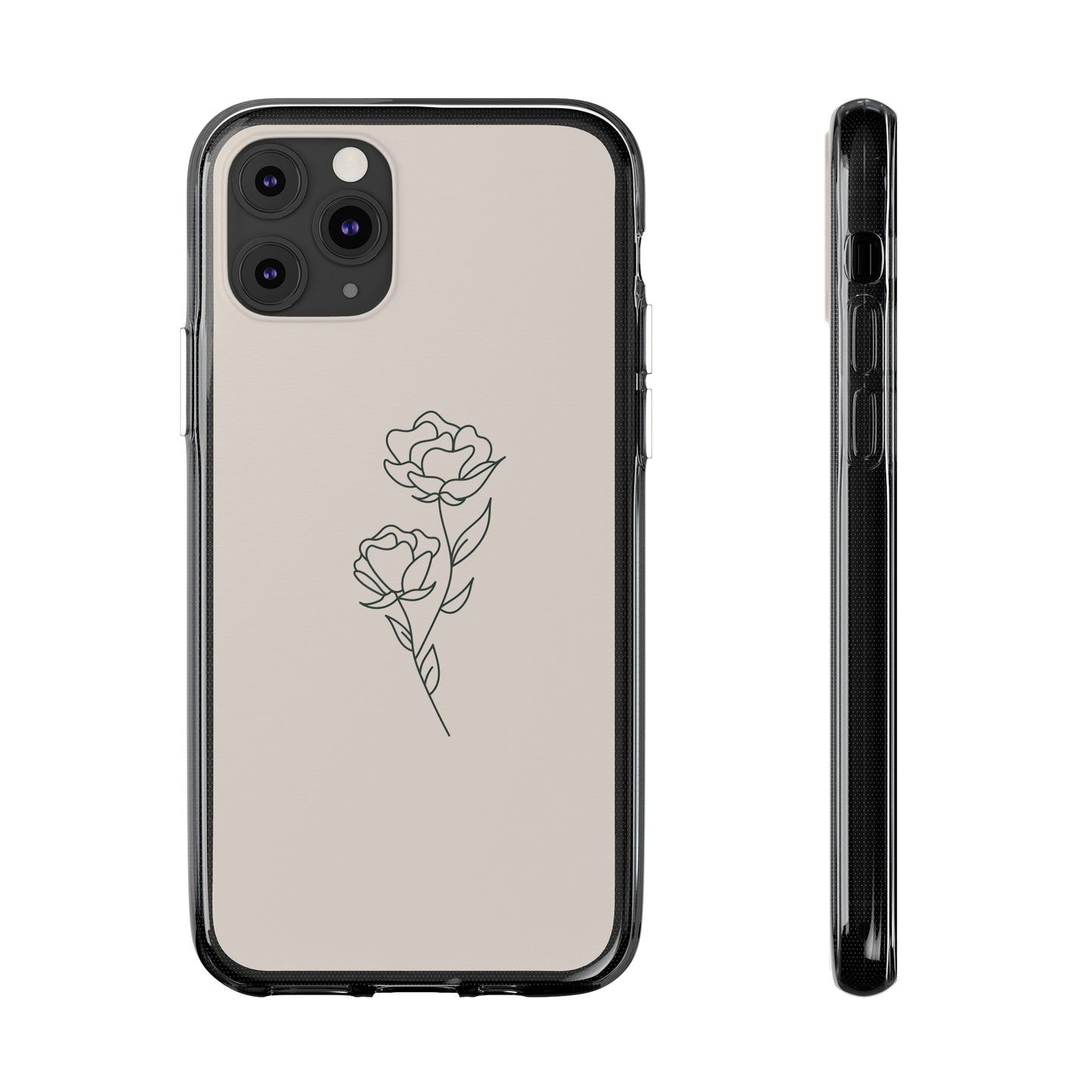 Simple Rose Phone Case | iPhone 15 Plus/ Pro, 14, 13, 12| Google Pixel 7, Pro, 5| Samsung Galaxy S23 All Major Phone Models