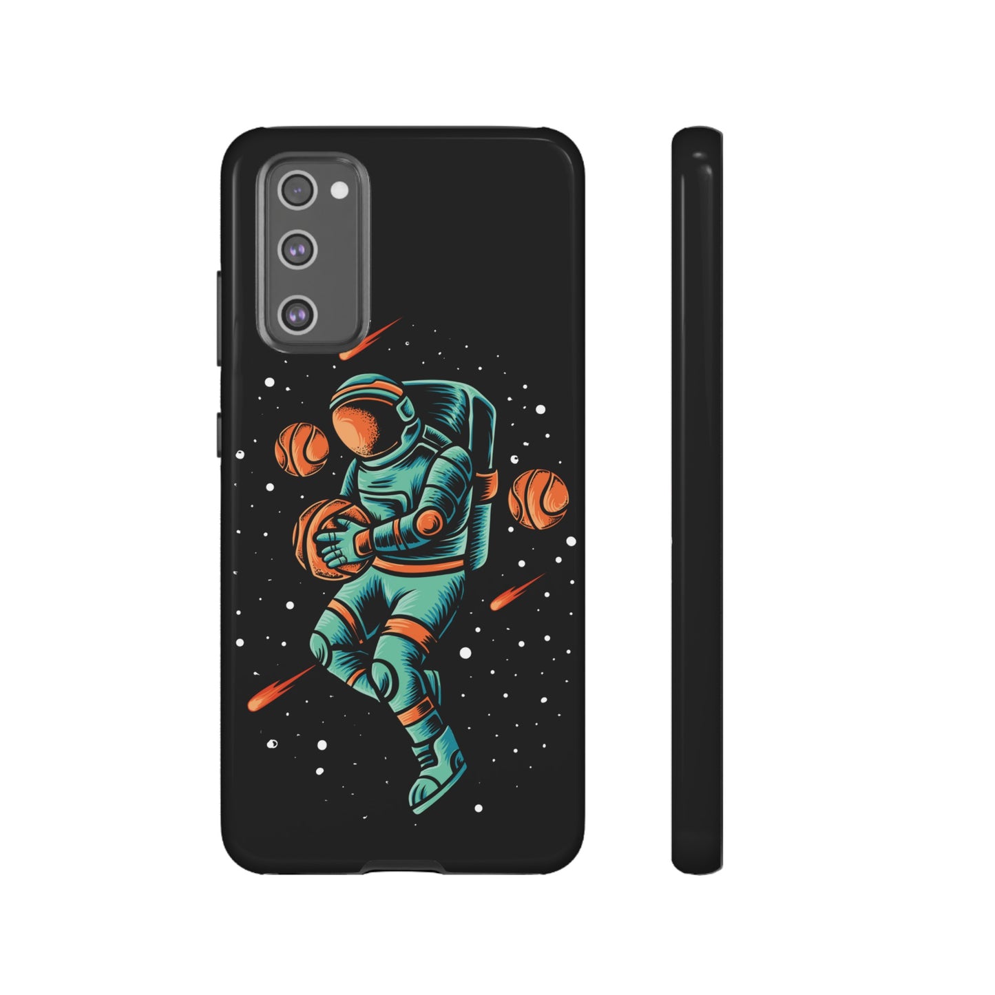 Space Basketball Phone Case | iPhone 15 Plus/ Pro, 14, 13, 12| Google Pixel 7, Pro, 5| Samsung Galaxy S23 All Major Phone Models