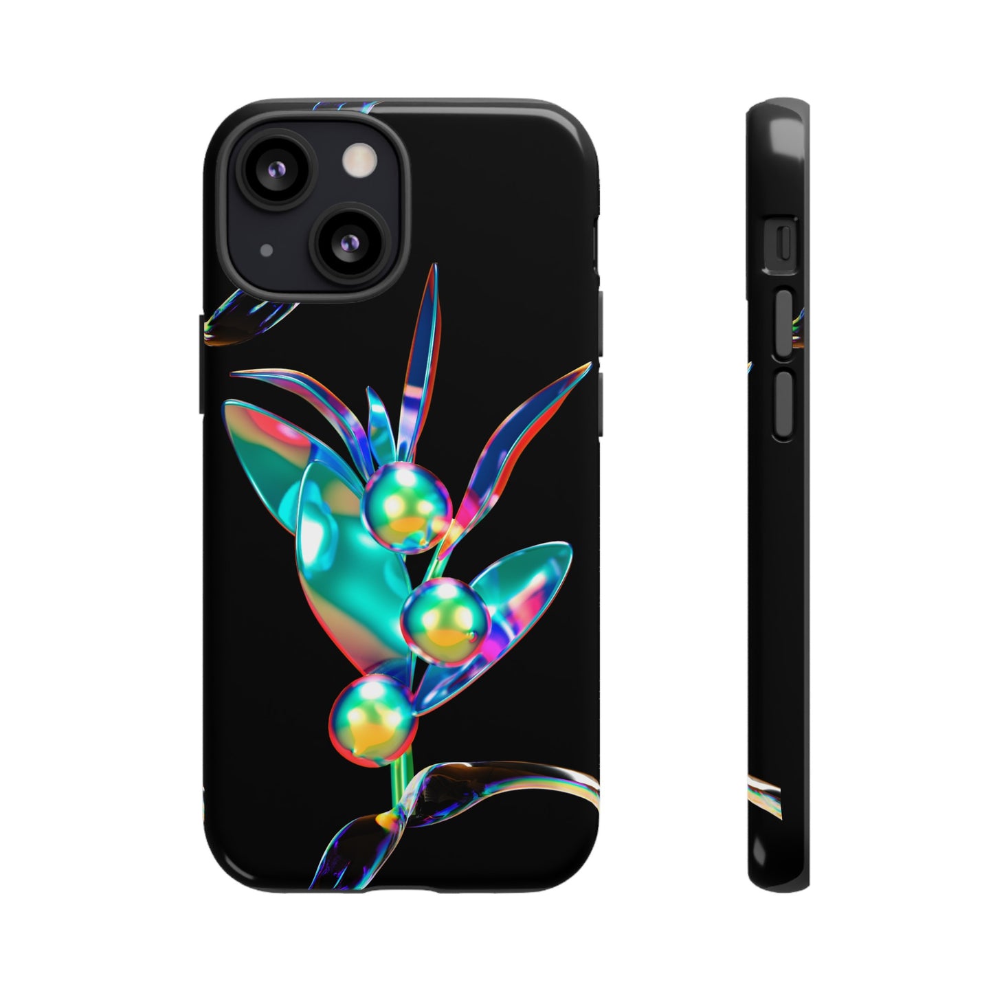 Psychedelic Flower Wallpaper Phone Case | iPhone 15 Plus/ Pro, 14, 13, 12| Google Pixel 7, Pro, 5| Samsung Galaxy S23 All Major Phone Models