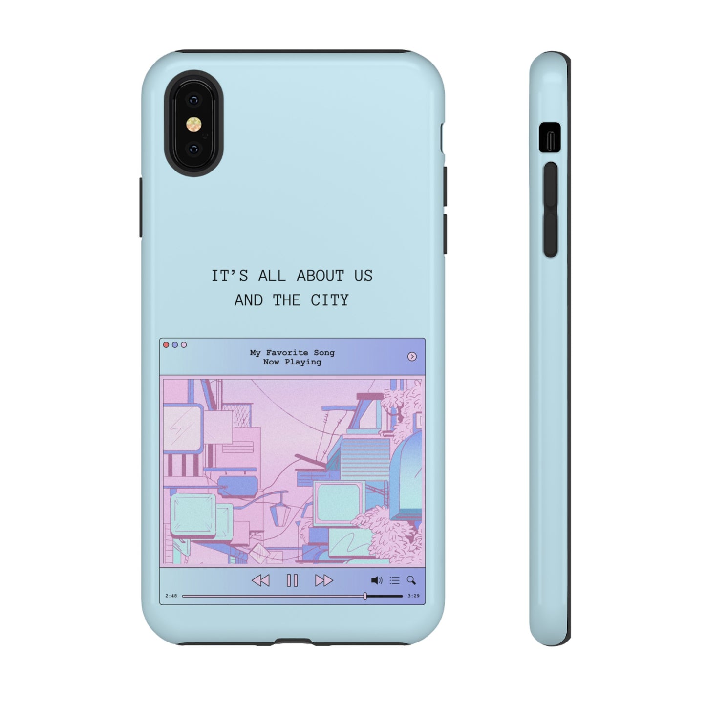 Us And The City Phone Case | iPhone 15 Plus/ Pro, 14, 13, 12| Google Pixel 7, Pro, 5| Samsung Galaxy S23 All Major Phone Models