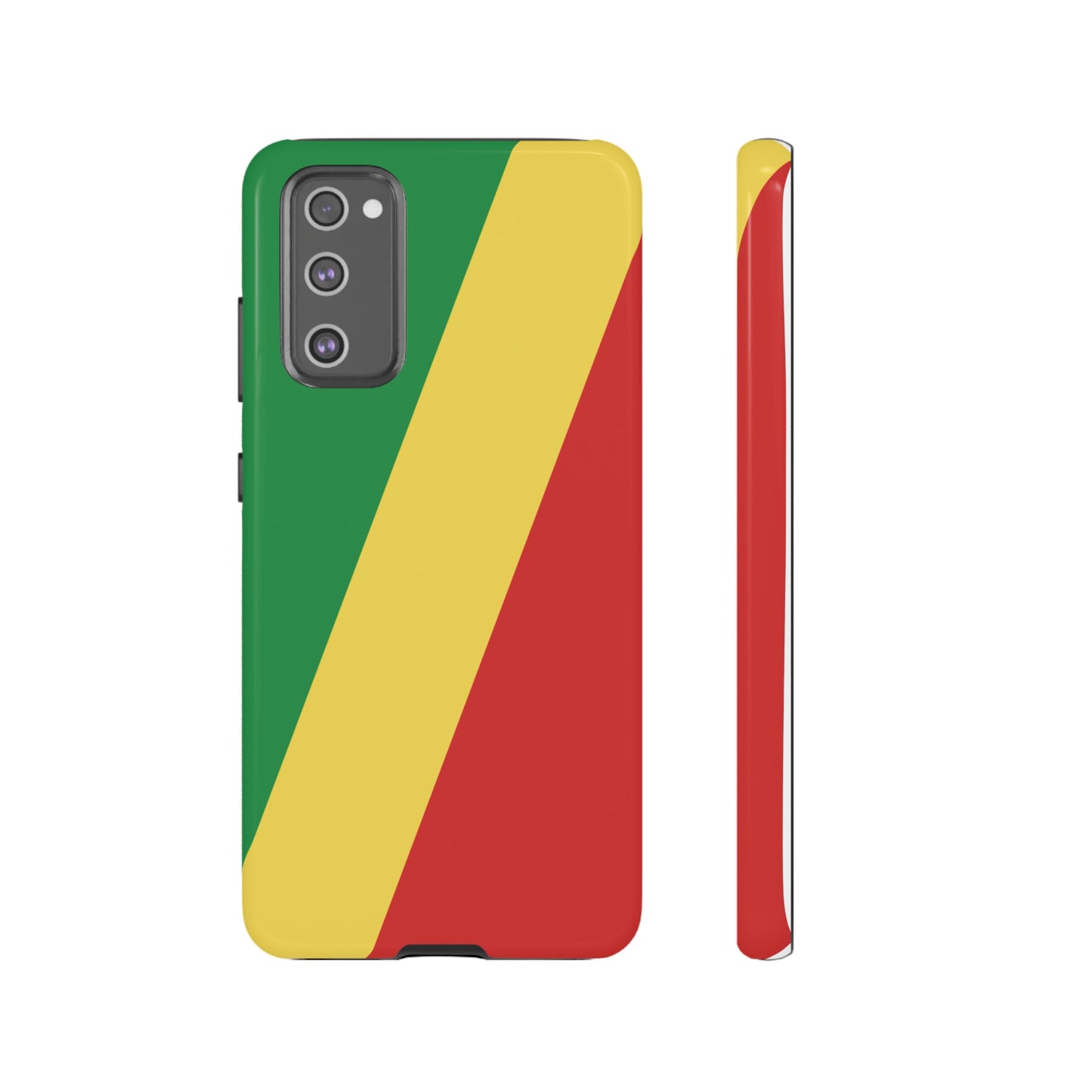 Congo-Brazzaville Flag Phone Case | iPhone 15 Plus/ Pro, 14, 13, 12| Google Pixel 7, Pro, 5| Samsung Galaxy S23 All Major Phone Models