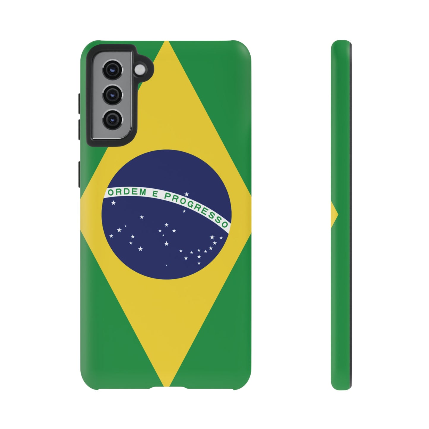 Brazil Flag Phone Case | iPhone 15 Plus/ Pro, 14, 13, 12| Google Pixel 7, Pro, 5| Samsung Galaxy S23 All Major Phone Models