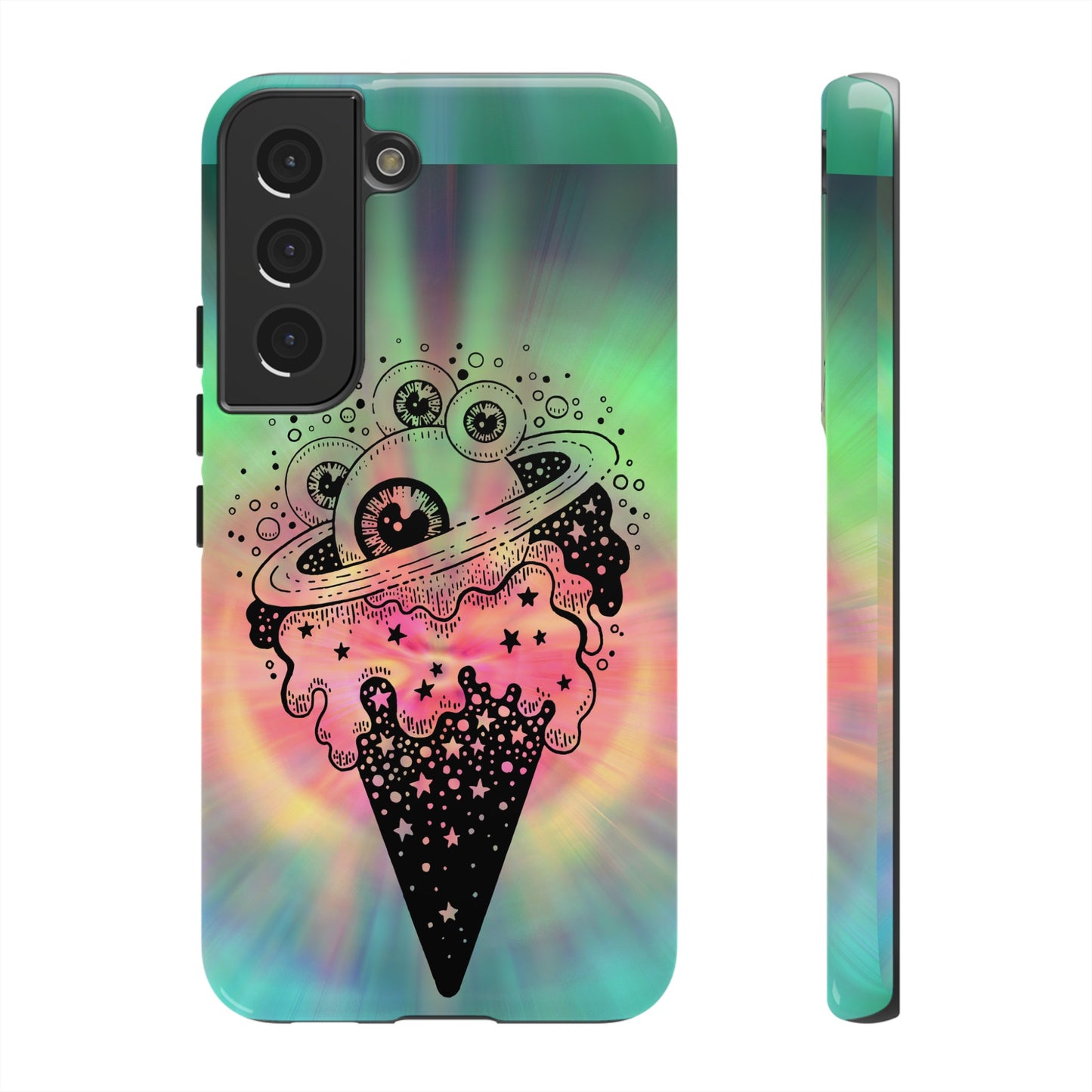 Galaxy Ice-cream Phone Case | iPhone 15 Plus/ Pro, 14, 13, 12| Google Pixel 7, Pro, 5| Samsung Galaxy S23 All Major Phone Models