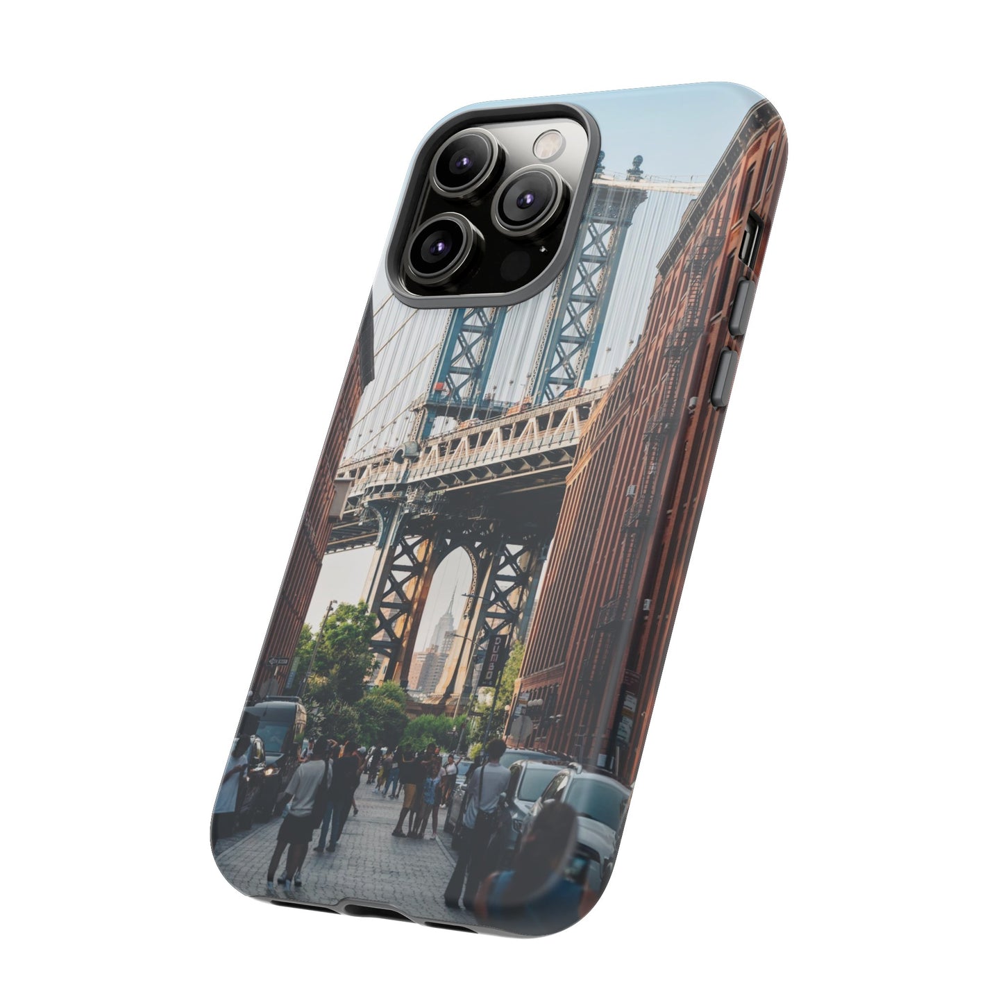 Stunning Brooklyn Bridge Wallpaper Phone Case | iPhone 15 Plus/ Pro, 14, 13, 12| Google Pixel 7, Pro, 5| Samsung Galaxy S23 All Major Phone Models