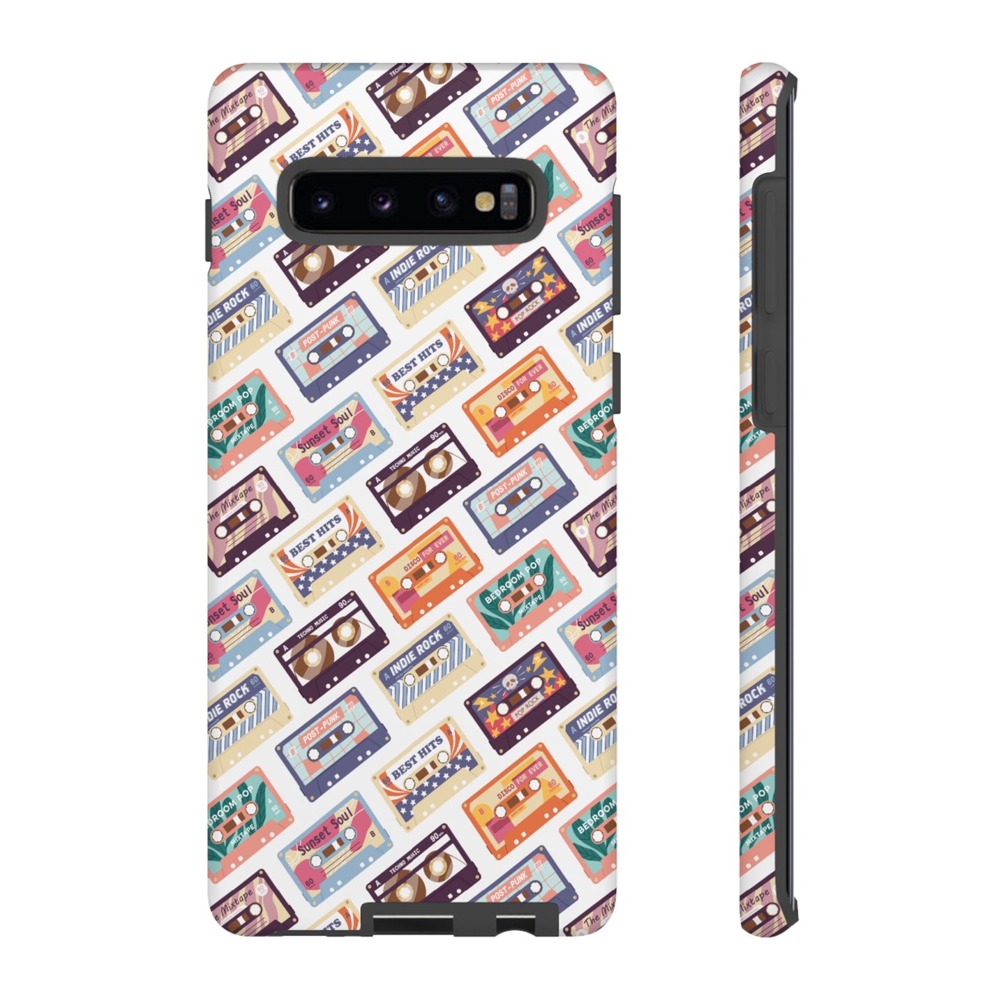 Retro Cassettes Phone Case | iPhone 15 Plus/ Pro, 14, 13, 12| Google Pixel 7, Pro, 5| Samsung Galaxy S23 All Major Phone Models