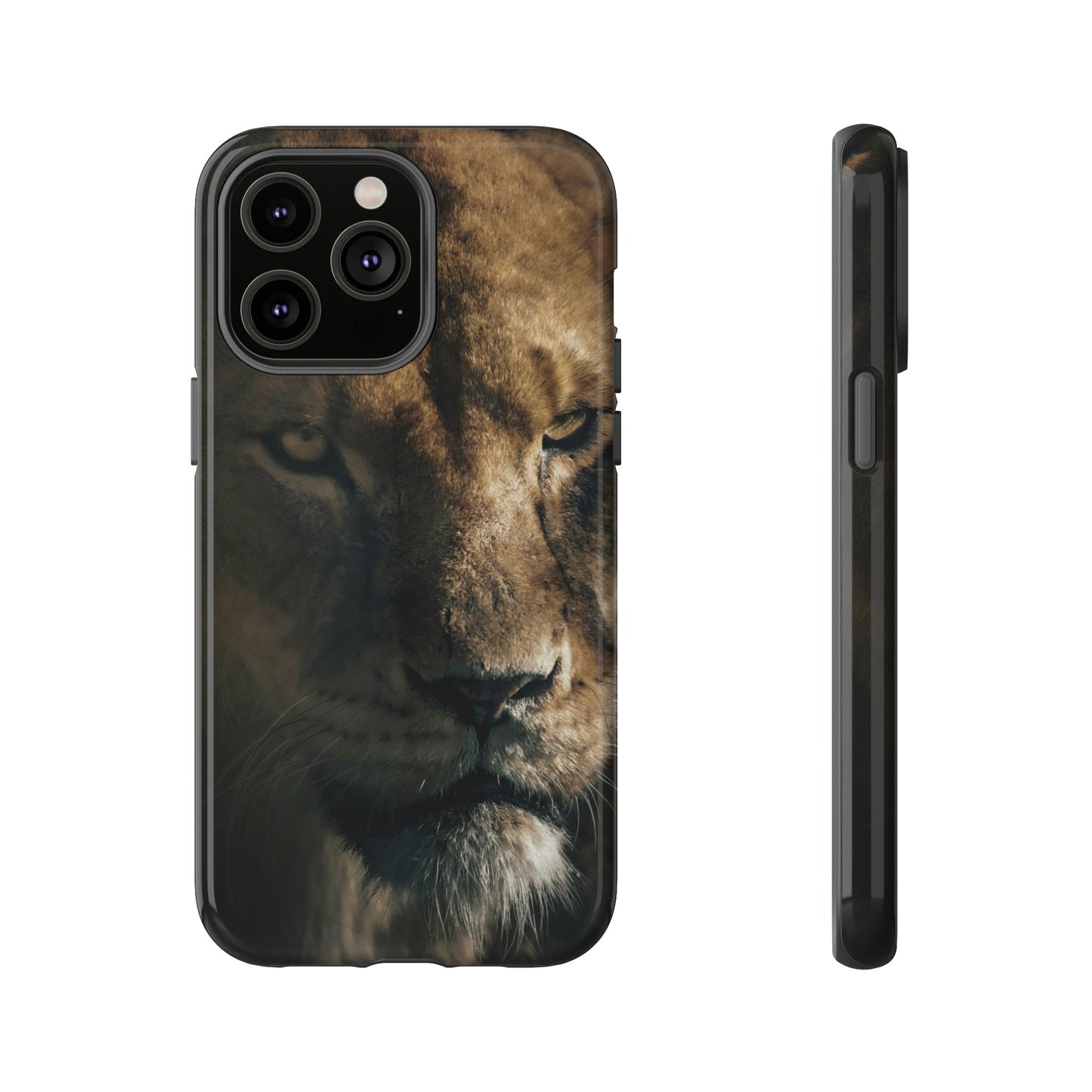 Lion Wallpaper Phone Case | iPhone 15 Plus/ Pro, 14, 13, 12| Google Pixel 7, Pro, 5| Samsung Galaxy S23 All Major Phone Models