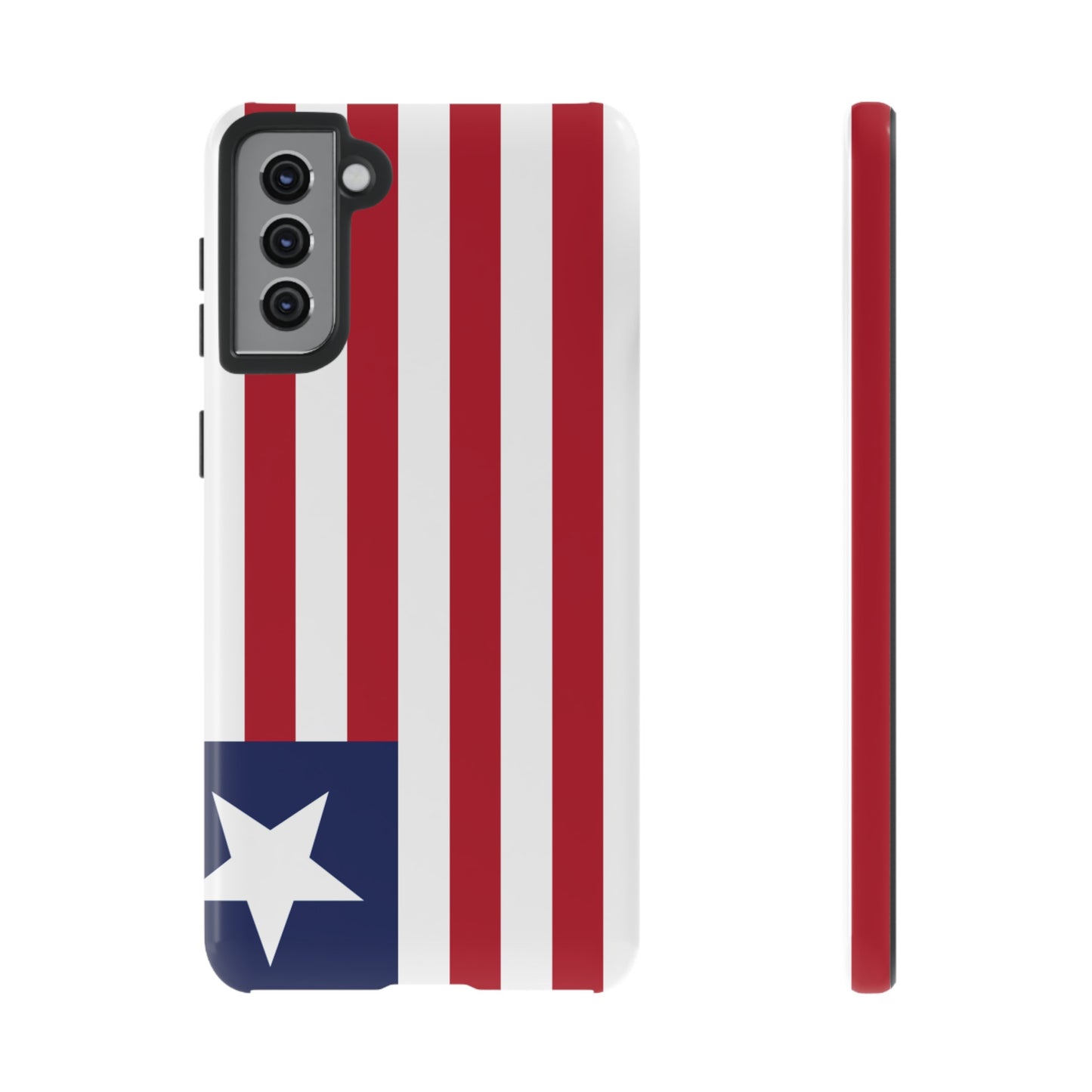 Liberia Flag Phone Case | iPhone 15 Plus/ Pro, 14, 13, 12| Google Pixel 7, Pro, 5| Samsung Galaxy S23 All Major Phone Models