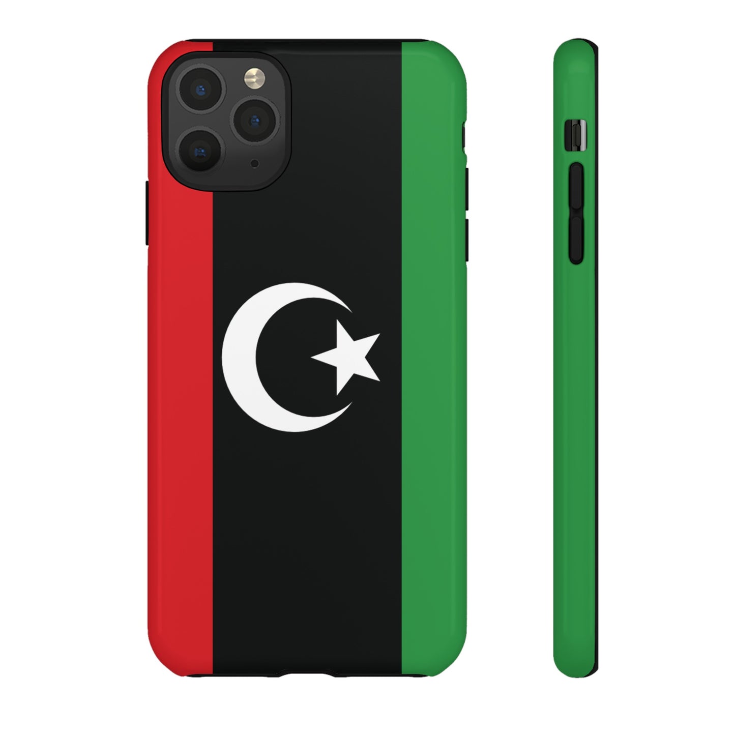 Libya Flag Phone Case | iPhone 15 Plus/ Pro, 14, 13, 12| Google Pixel 7, Pro, 5| Samsung Galaxy S23 All Major Phone Models