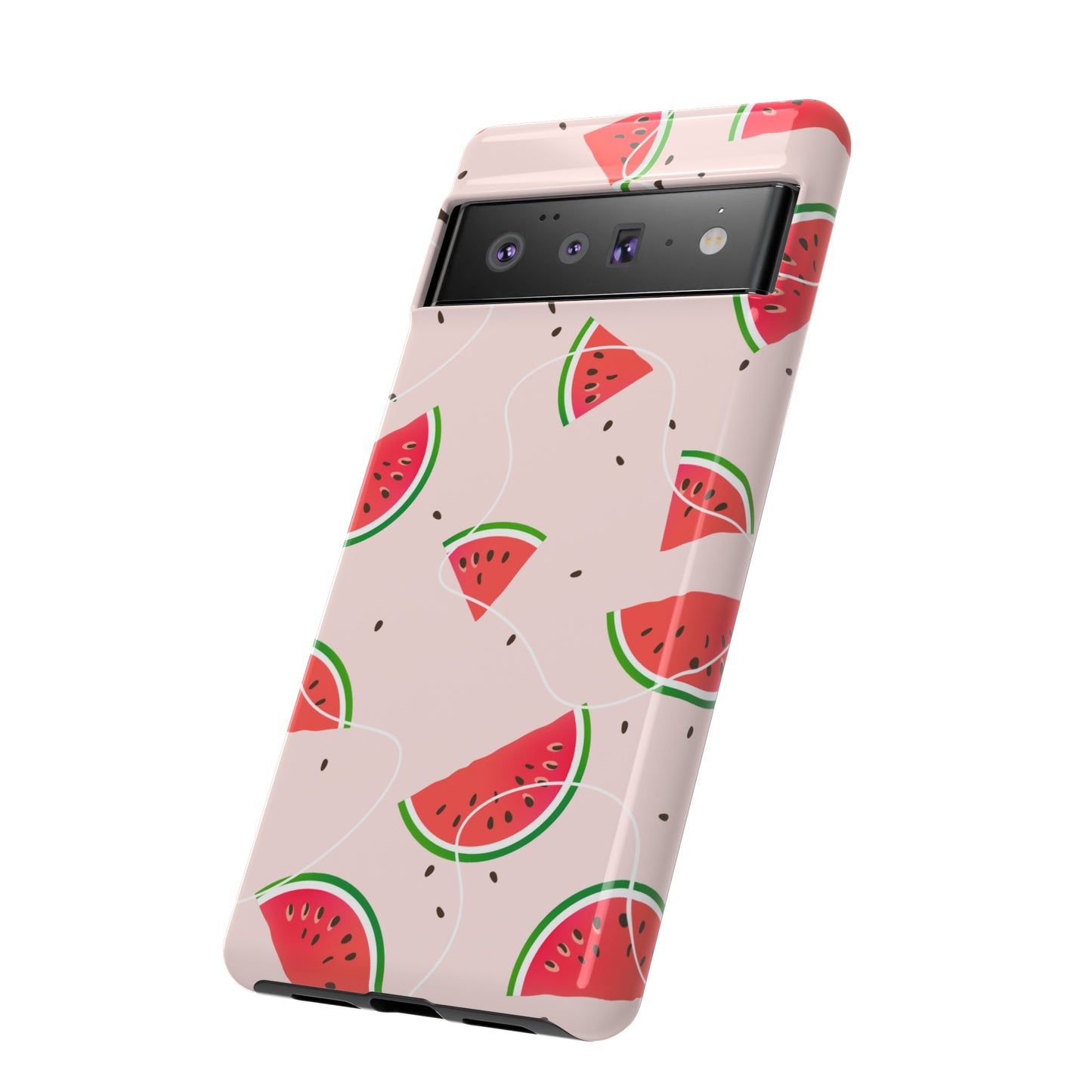 Slices of Watermelon Wallpaper Phone Case | iPhone 15 Plus/ Pro, 14, 13, 12| Google Pixel 7, Pro, 5| Samsung Galaxy S23 All Major Phone Models