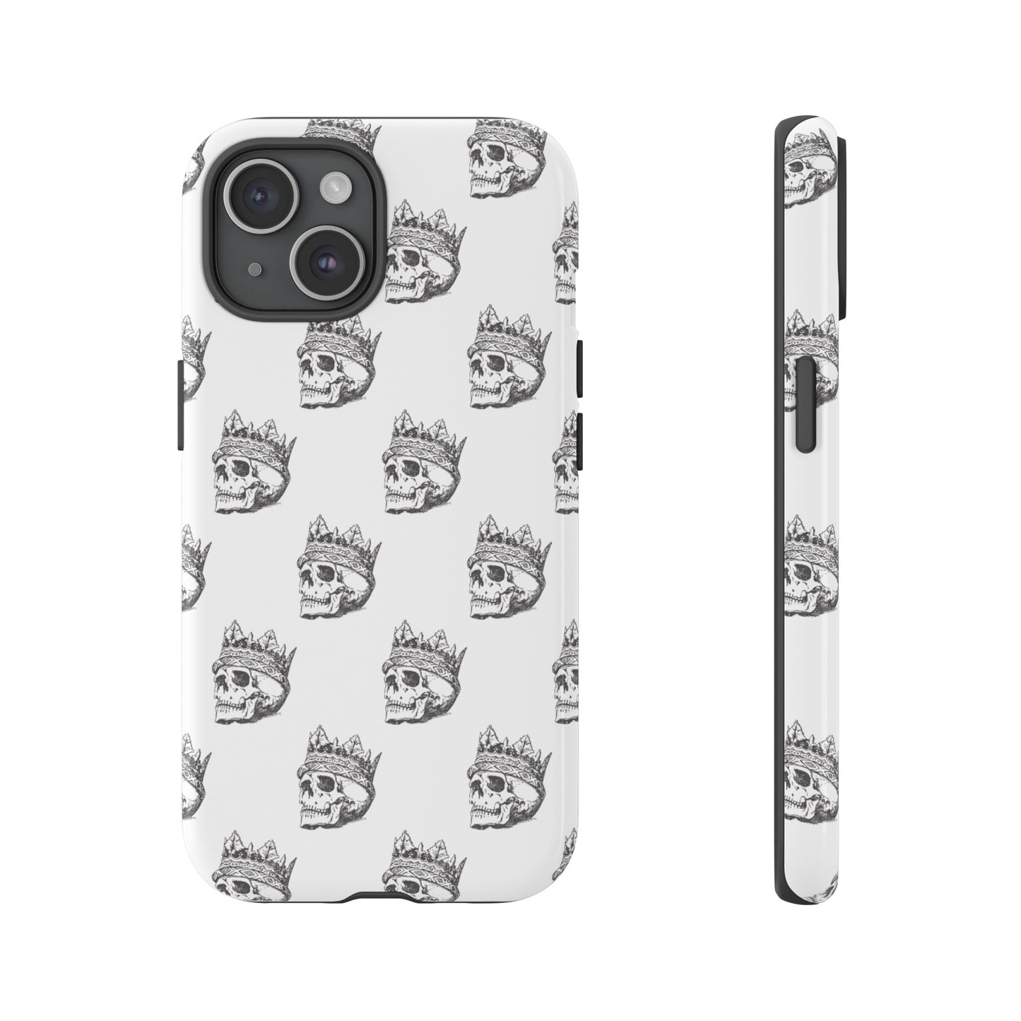 Skull Wallpaper Phone Case | iPhone 15 Plus/ Pro, 14, 13, 12| Google Pixel 7, Pro, 5| Samsung Galaxy S23 All Major Phone Models