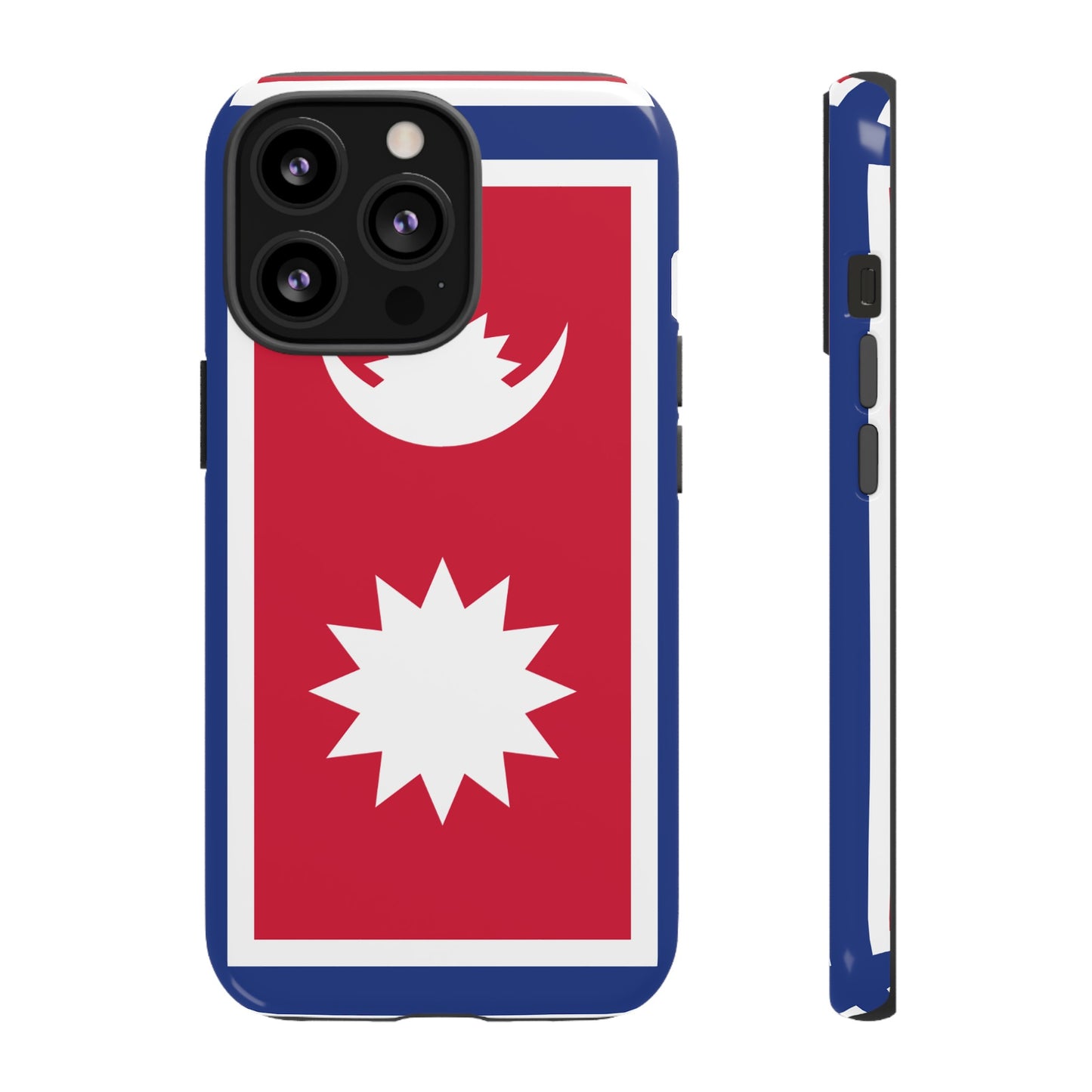 Nepal Flag Phone Case | iPhone 15 Plus/ Pro, 14, 13, 12| Google Pixel 7, Pro, 5| Samsung Galaxy S23 All Major Phone Models