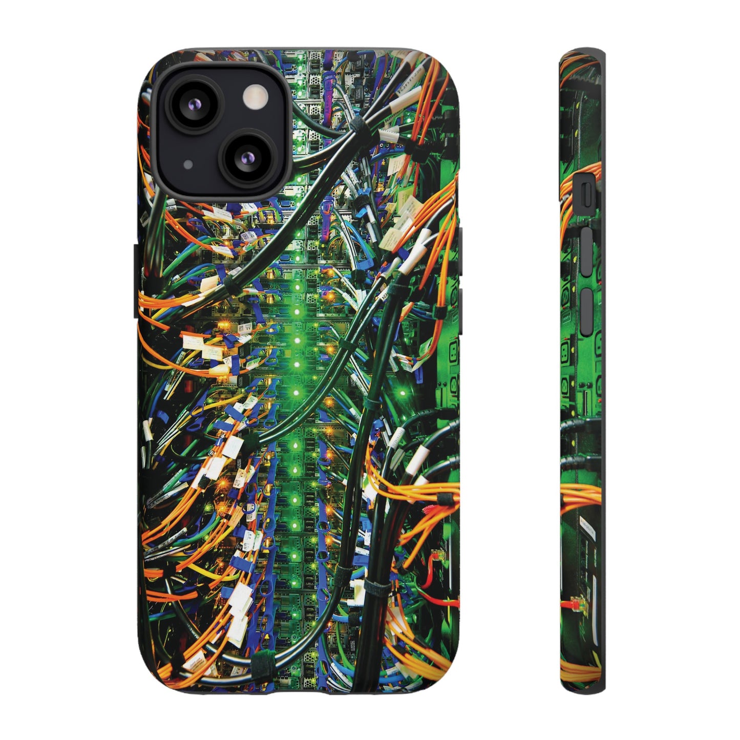 Green Computer Circuitboard Wallpaper Phone Case | iPhone 15 Plus/ Pro, 14, 13, 12| Google Pixel 7, Pro, 5| Samsung Galaxy S23 All Major Phone Models