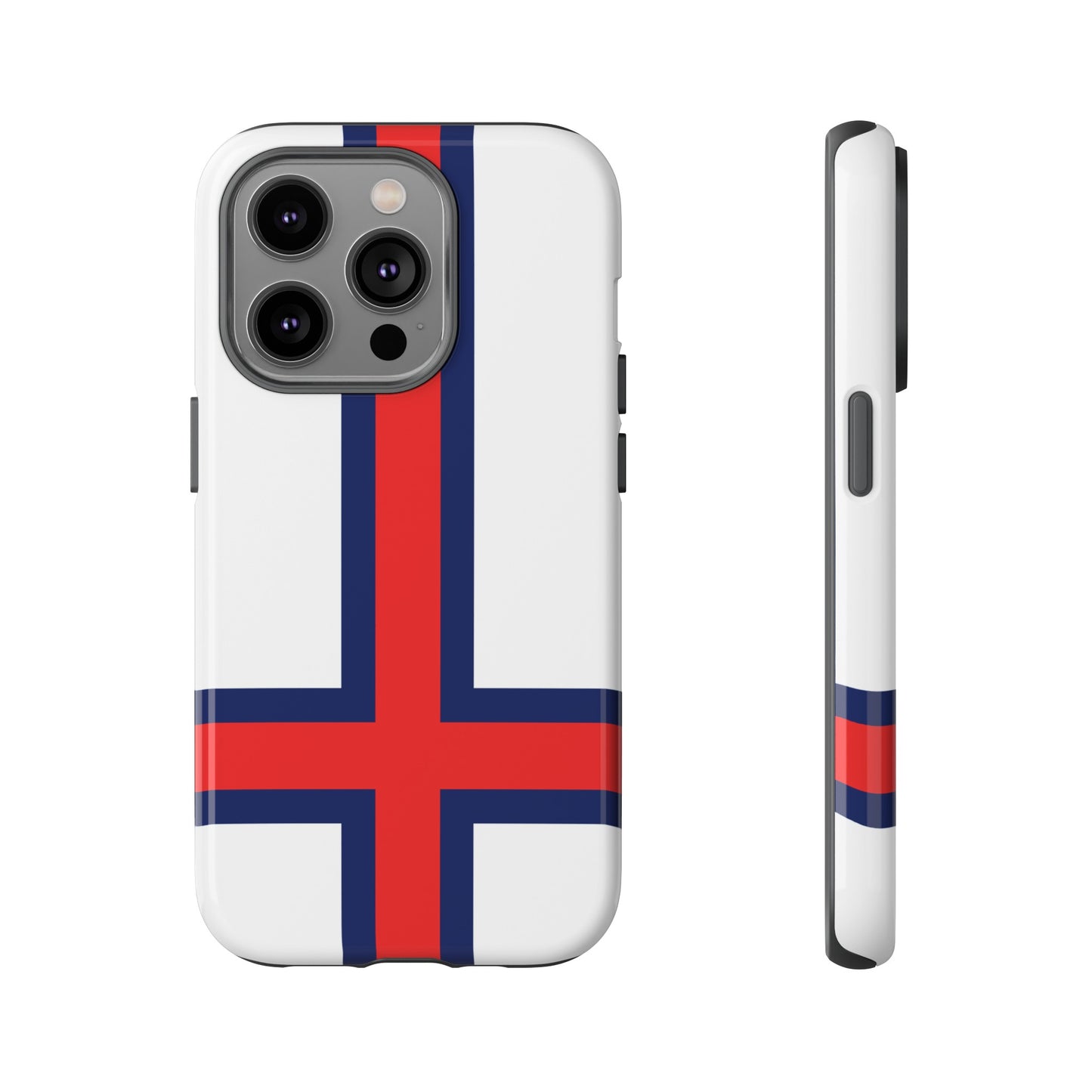 Faroe Island Denmark Flag Phone Case | iPhone 15 Plus/ Pro, 14, 13, 12| Google Pixel 7, Pro, 5| Samsung Galaxy S23 All Major Phone Models