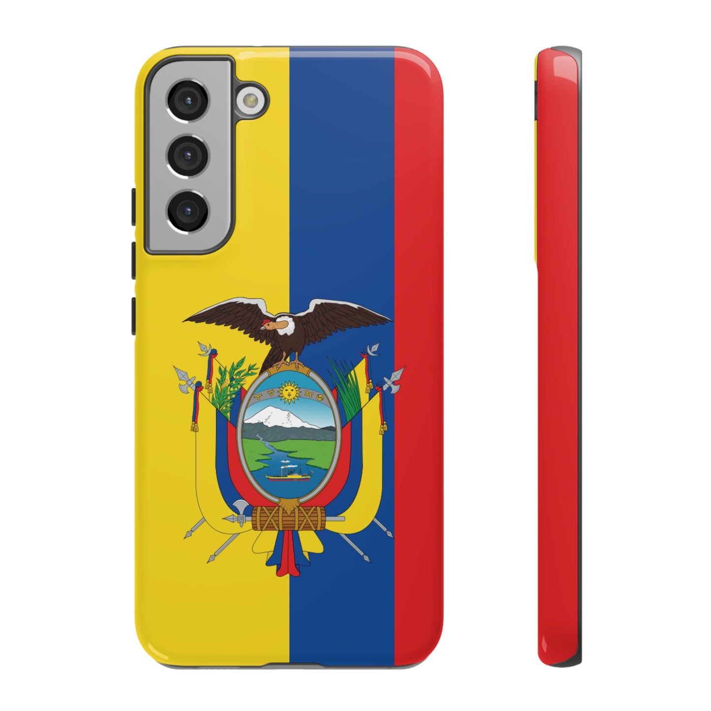 Ecuador Flag Phone Case | iPhone 15 Plus/ Pro, 14, 13, 12| Google Pixel 7, Pro, 5| Samsung Galaxy S23 All Major Phone Models