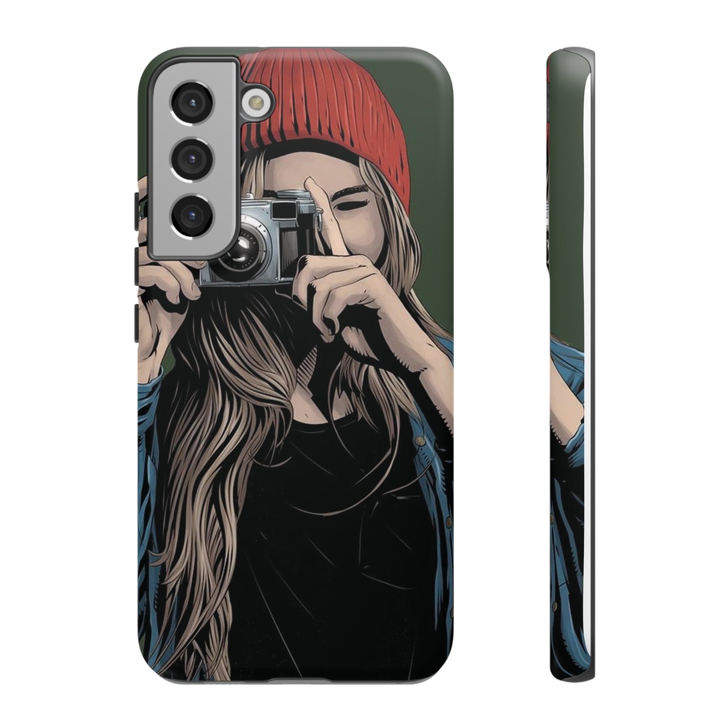 Camera Wallpaper Phone Case | iPhone 15 Plus/ Pro, 14, 13, 12| Google Pixel 7, Pro, 5| Samsung Galaxy S23 All Major Phone Models