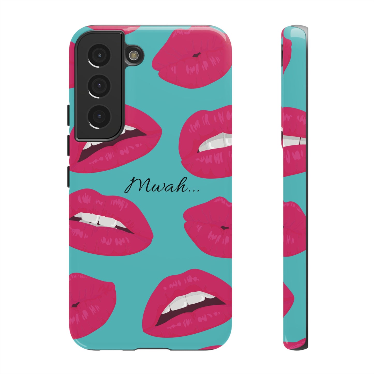 Mwah! Wallpaper Phone Case | iPhone 15 Plus/ Pro, 14, 13, 12| Google Pixel 7, Pro, 5| Samsung Galaxy S23 All Major Phone Models