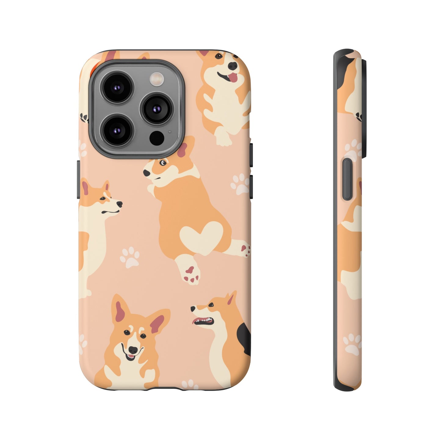 Corgi Wallpaper Phone Case | iPhone 15 Plus/ Pro, 14, 13, 12| Google Pixel 7, Pro, 5| Samsung Galaxy S23 All Major Phone Models