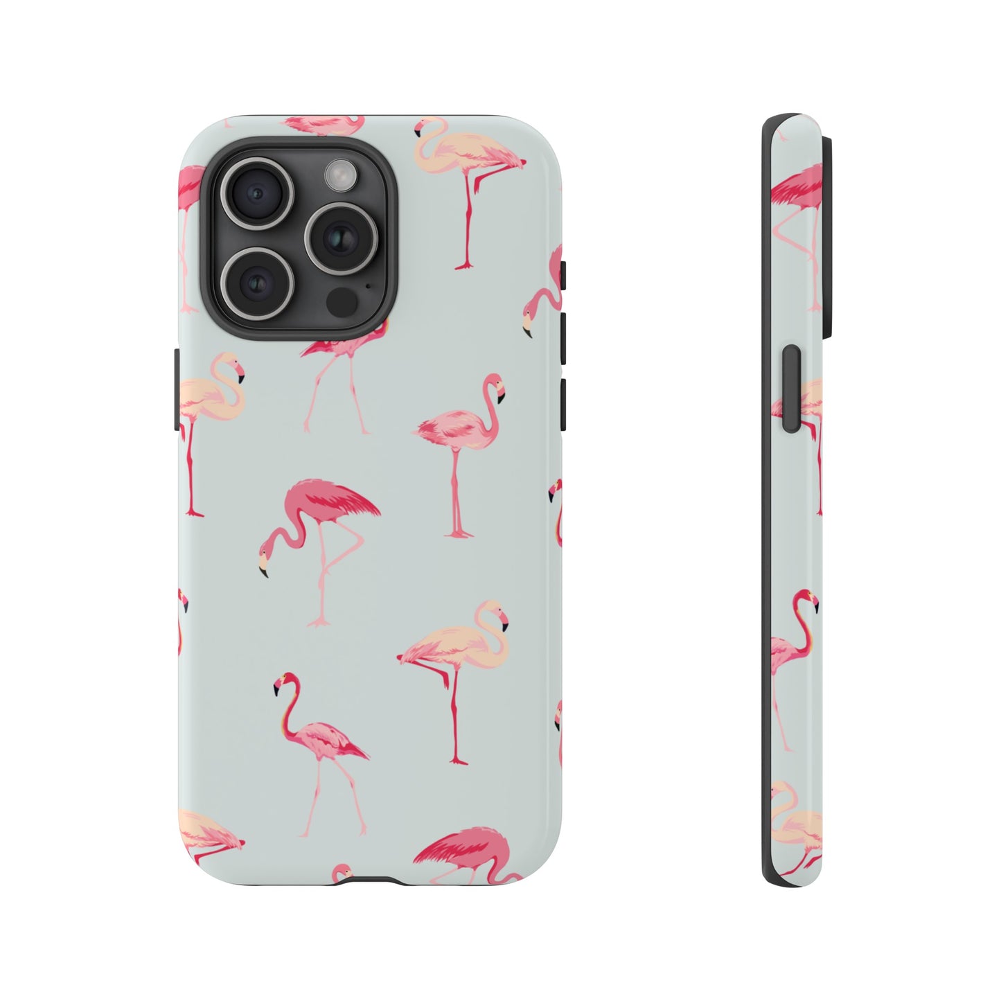 Flamingo Wallpaper Phone Case | iPhone 15 Plus/ Pro, 14, 13, 12| Google Pixel 7, Pro, 5| Samsung Galaxy S23 All Major Phone Models