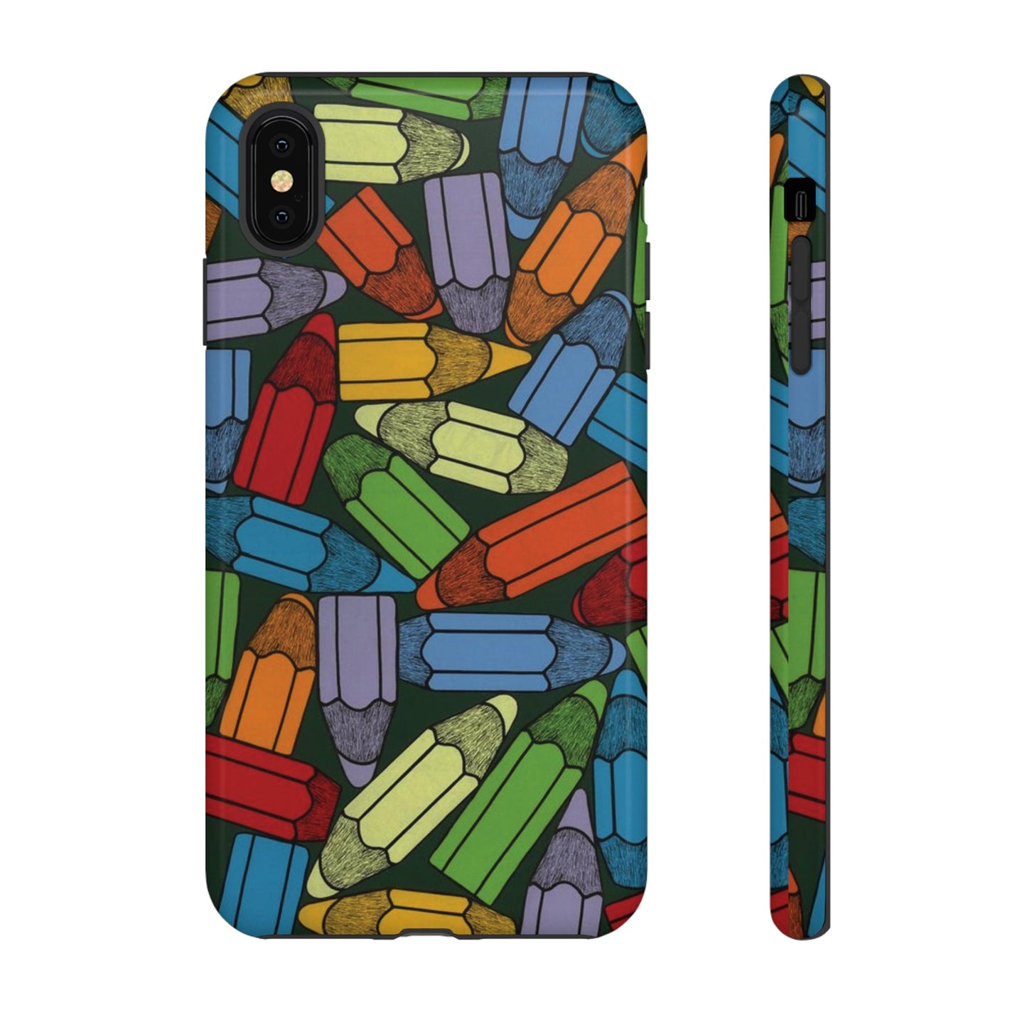 Pencil Wallpaper Phone Case | iPhone 15 Plus/ Pro, 14, 13, 12| Google Pixel 7, Pro, 5| Samsung Galaxy S23 All Major Phone Models