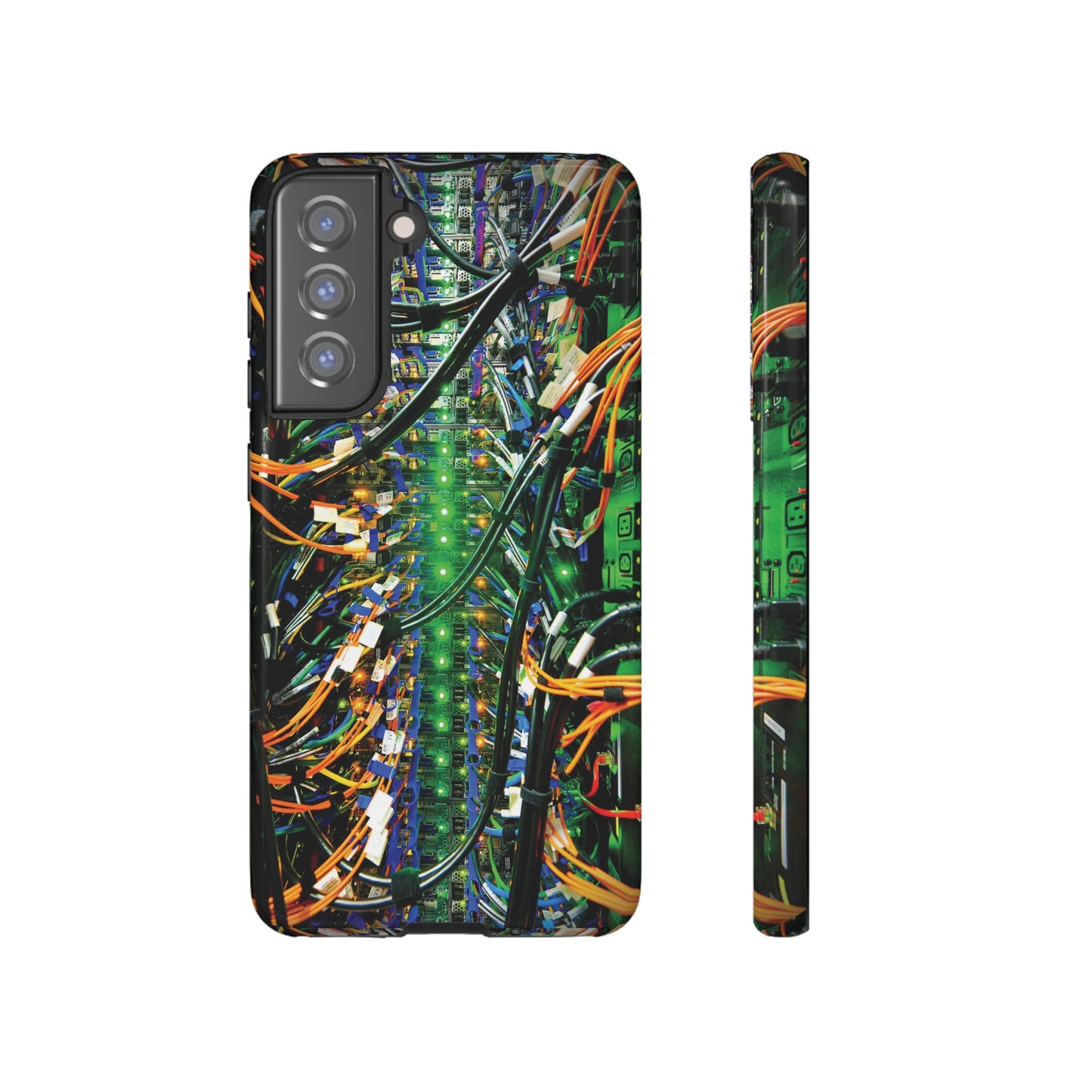 Green Computer Circuitboard Wallpaper Phone Case | iPhone 15 Plus/ Pro, 14, 13, 12| Google Pixel 7, Pro, 5| Samsung Galaxy S23 All Major Phone Models